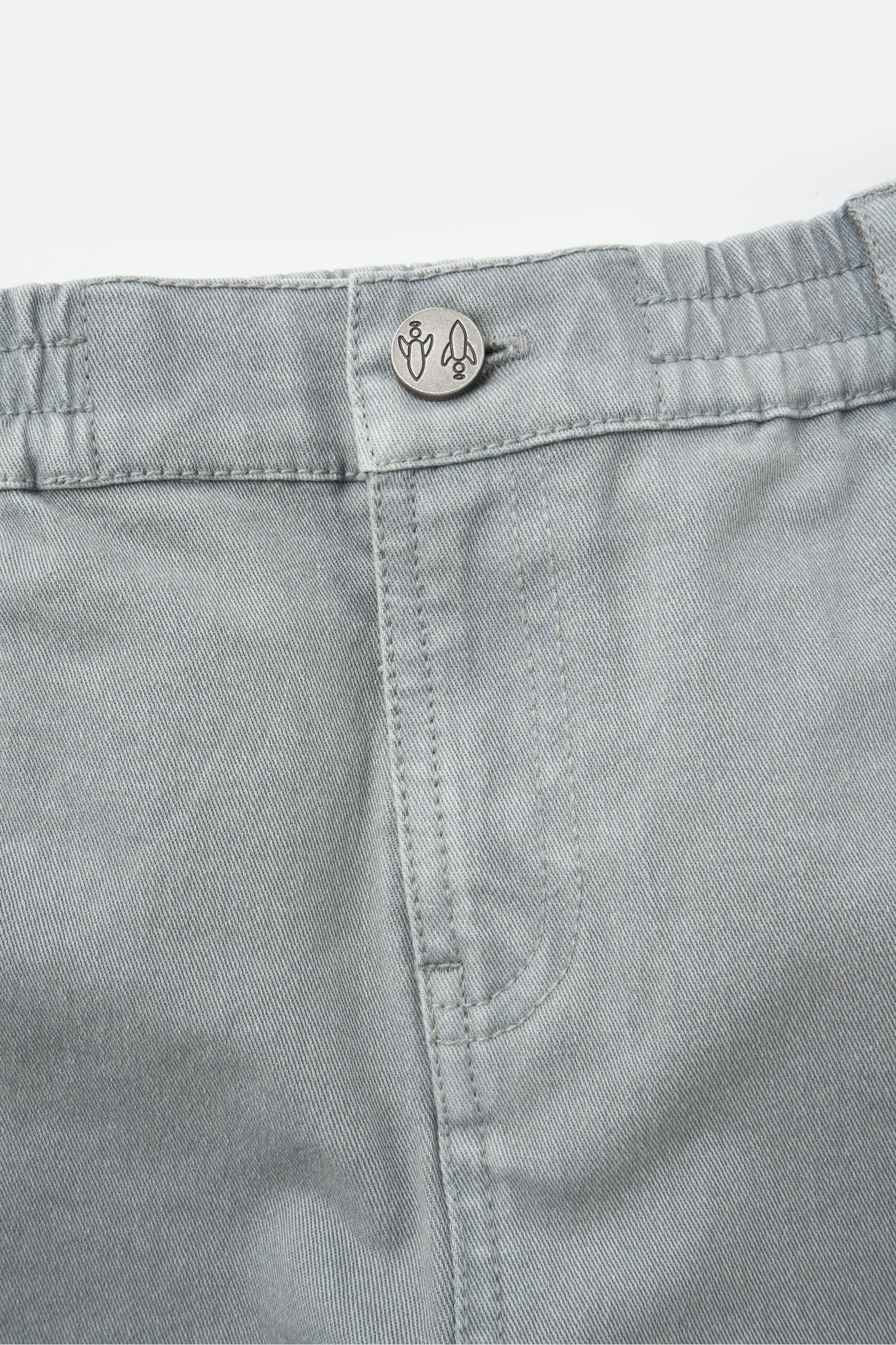 Grey Angel & Rocket Ezra Elasticated Waist Chinos