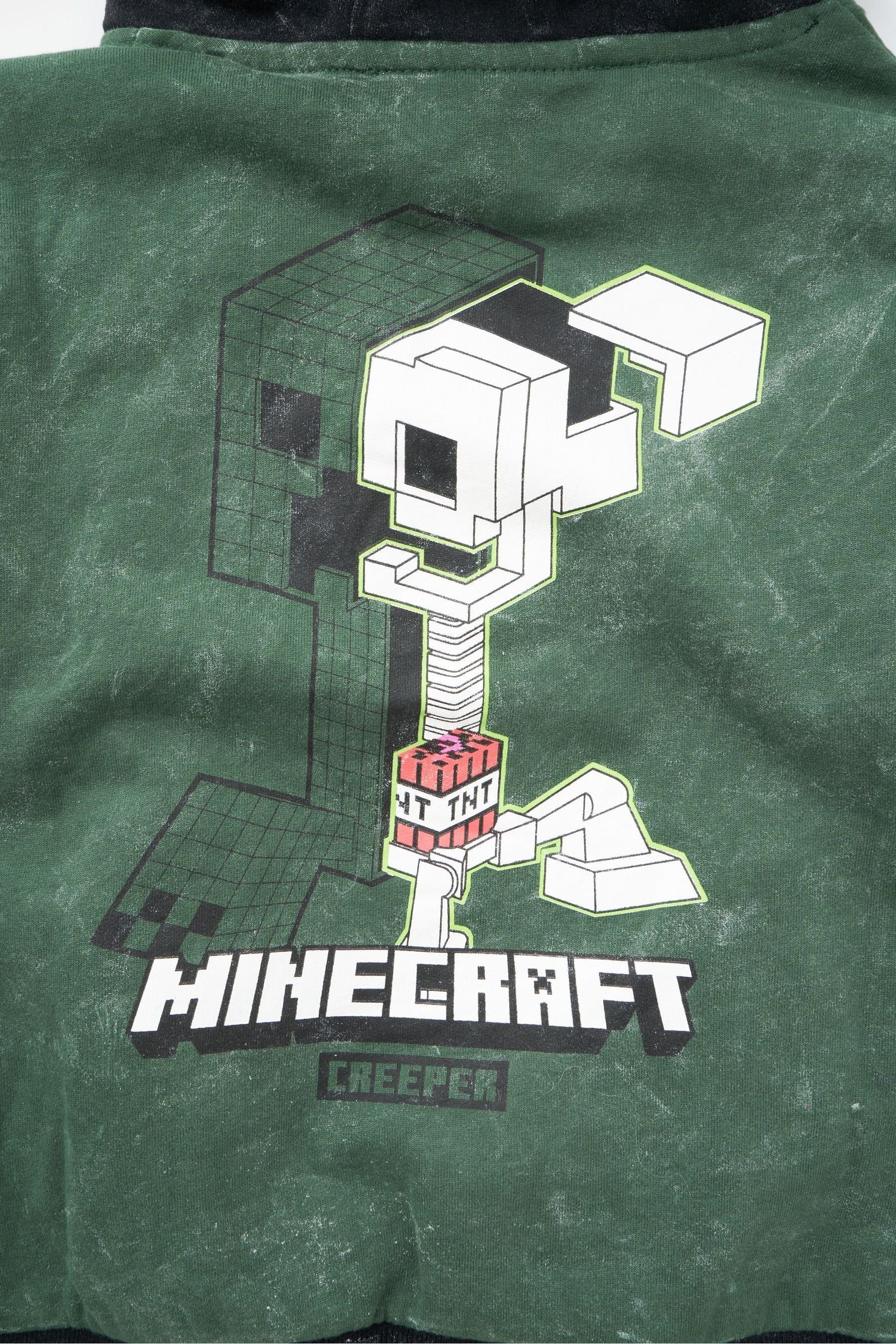 Green Angel & Rocket Minecraft Bomber Jacket