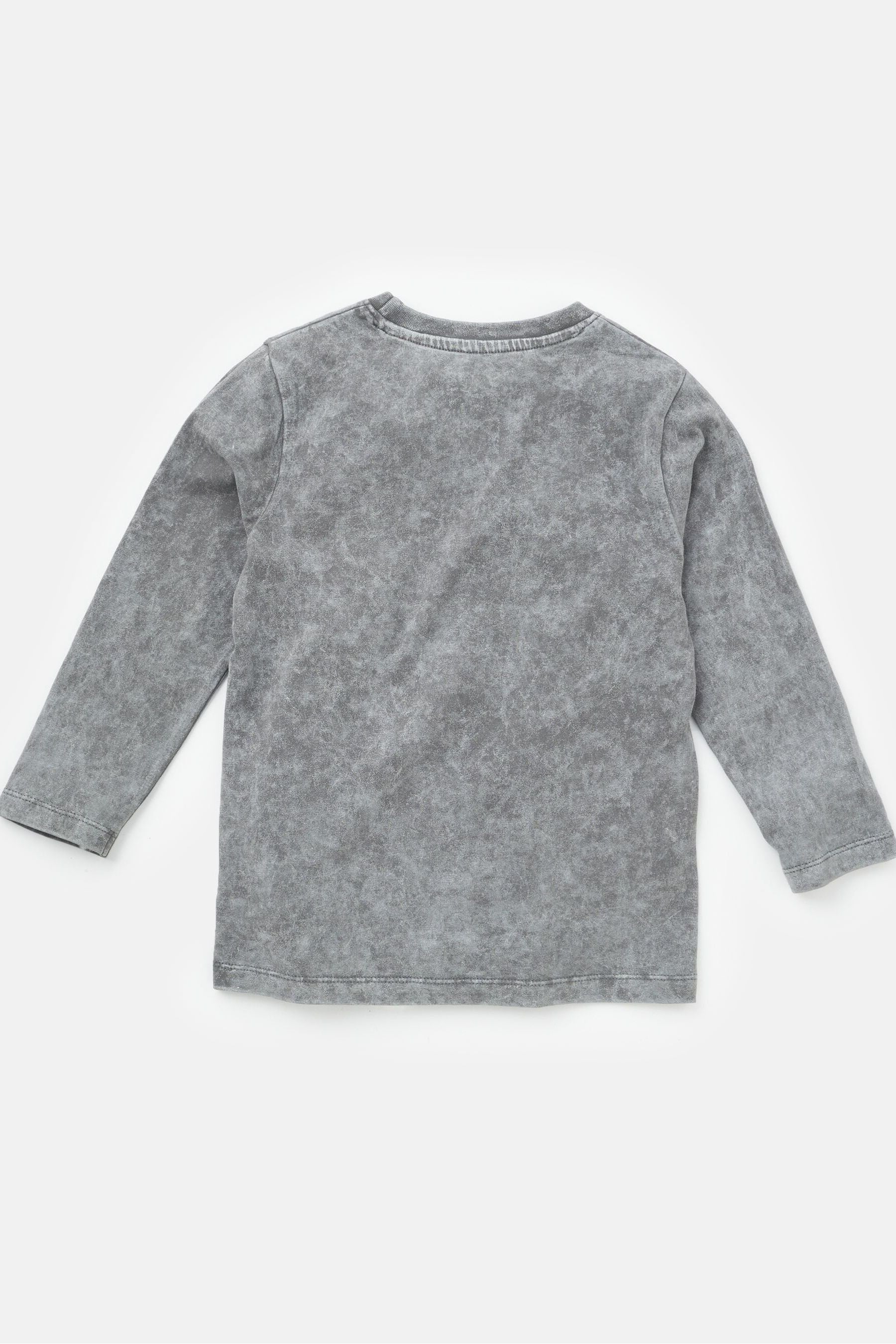 Grey Angel & Rocket Sonic Long Sleeve T-Shirt