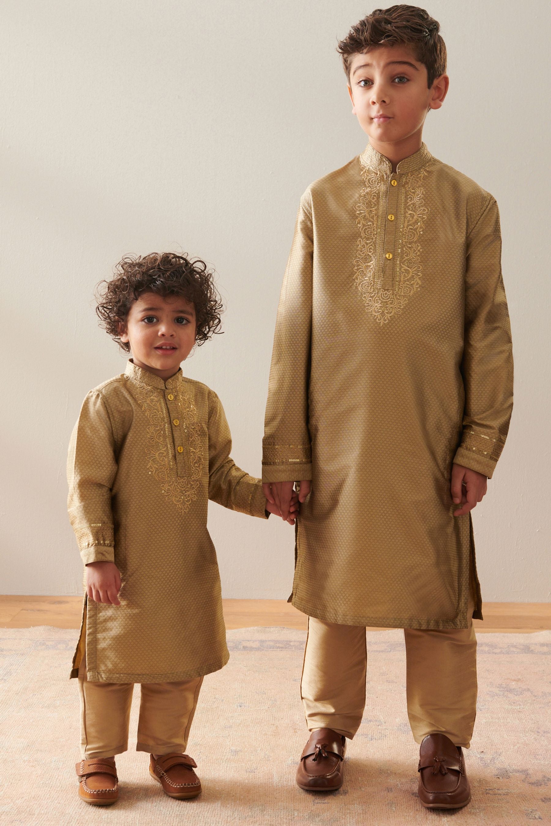 Gold Boys Kurta (3mths-16yrs)