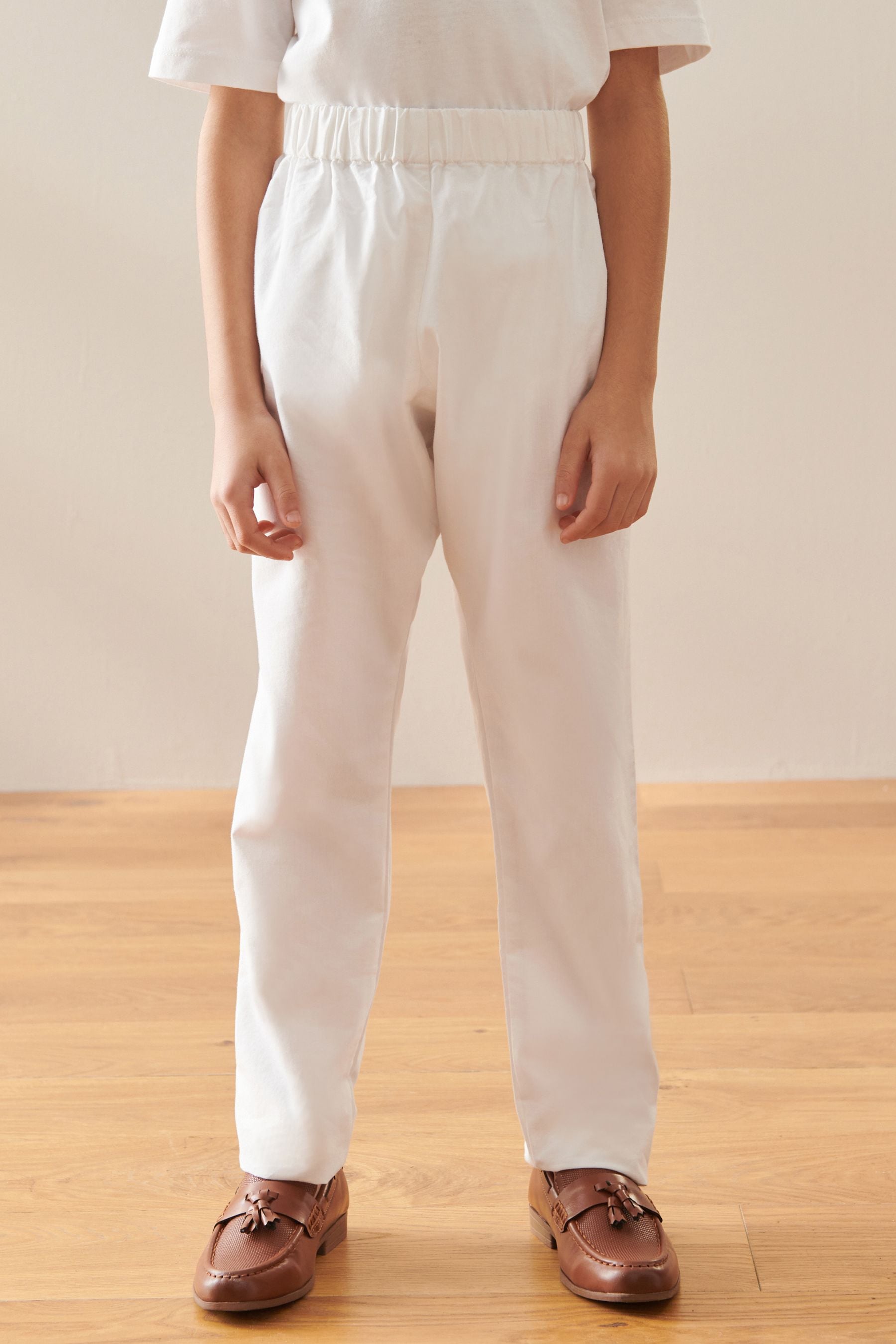 White Kurta Trousers (3mths-16yrs)