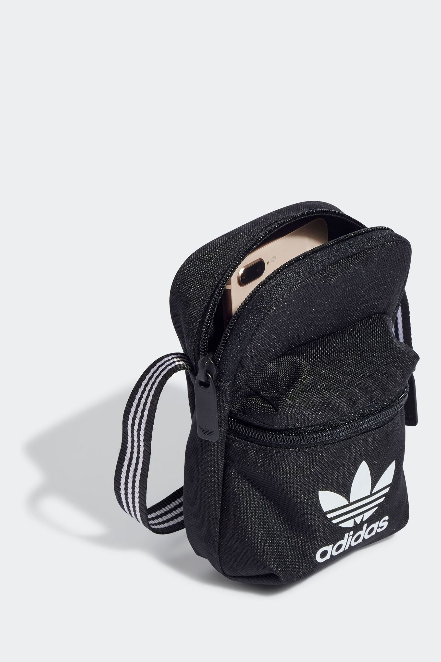 adidas Originals Black Adicolour Classic Festival Bag