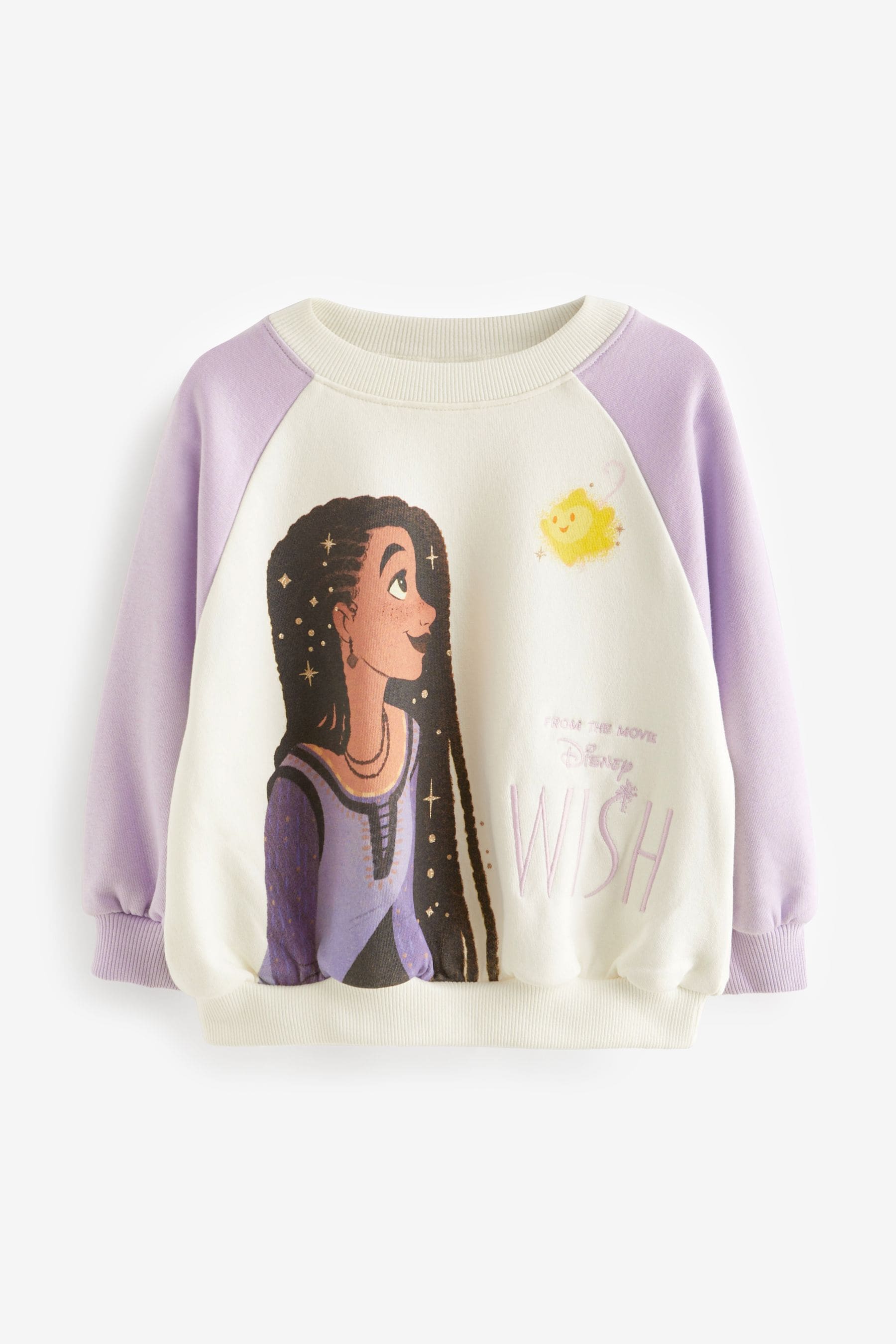 Wish Lilac Purple Disney Sweatshirt (3mths-7yrs)