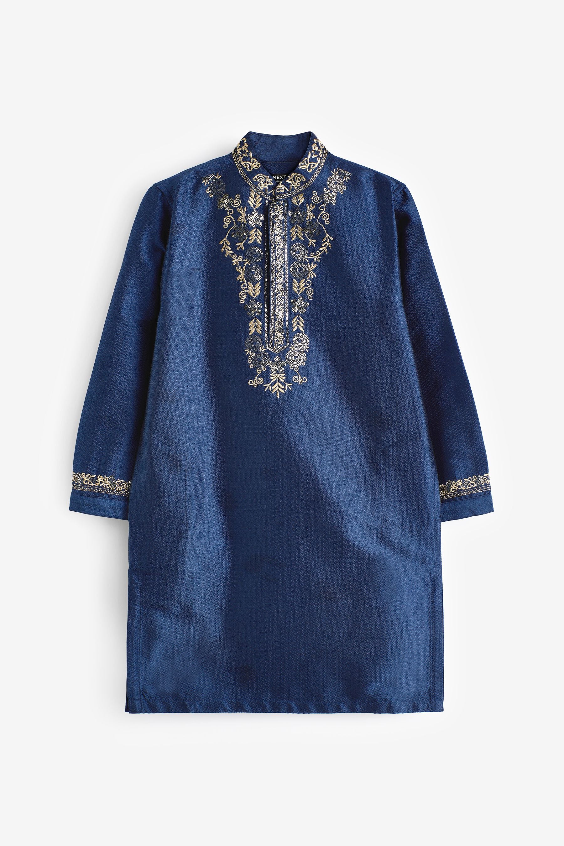 Navy Blue Boys Kurta (3mths-16yrs)