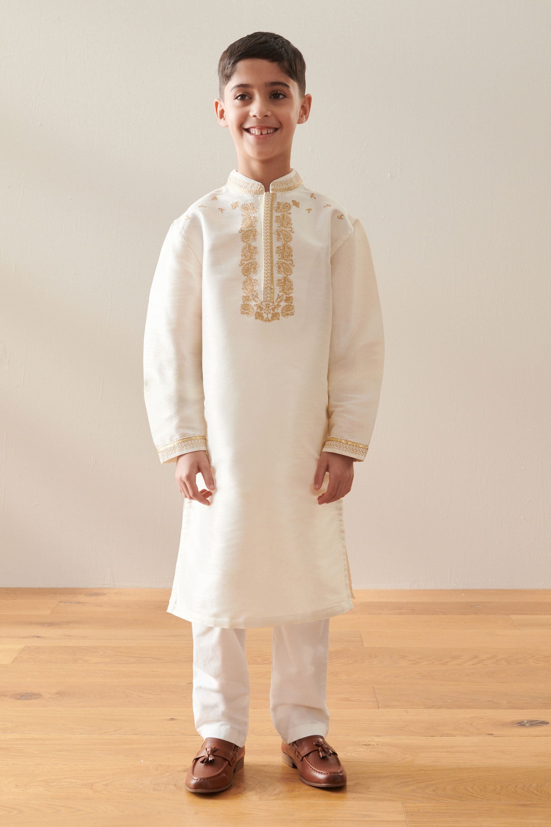 Ivory Kurta (3mths-16yrs)