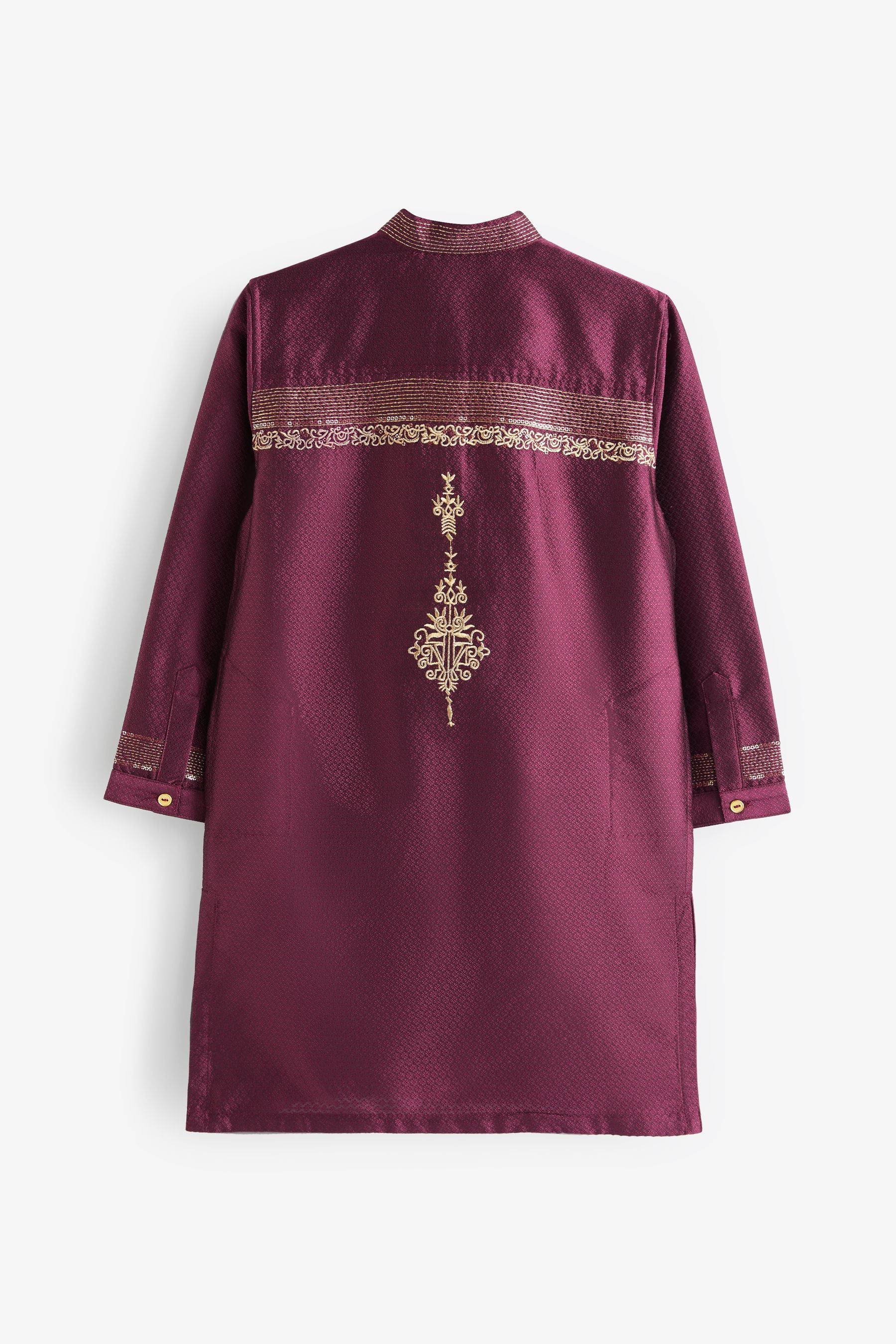 Burgundy Red Boys Kurta (3mths-16yrs)