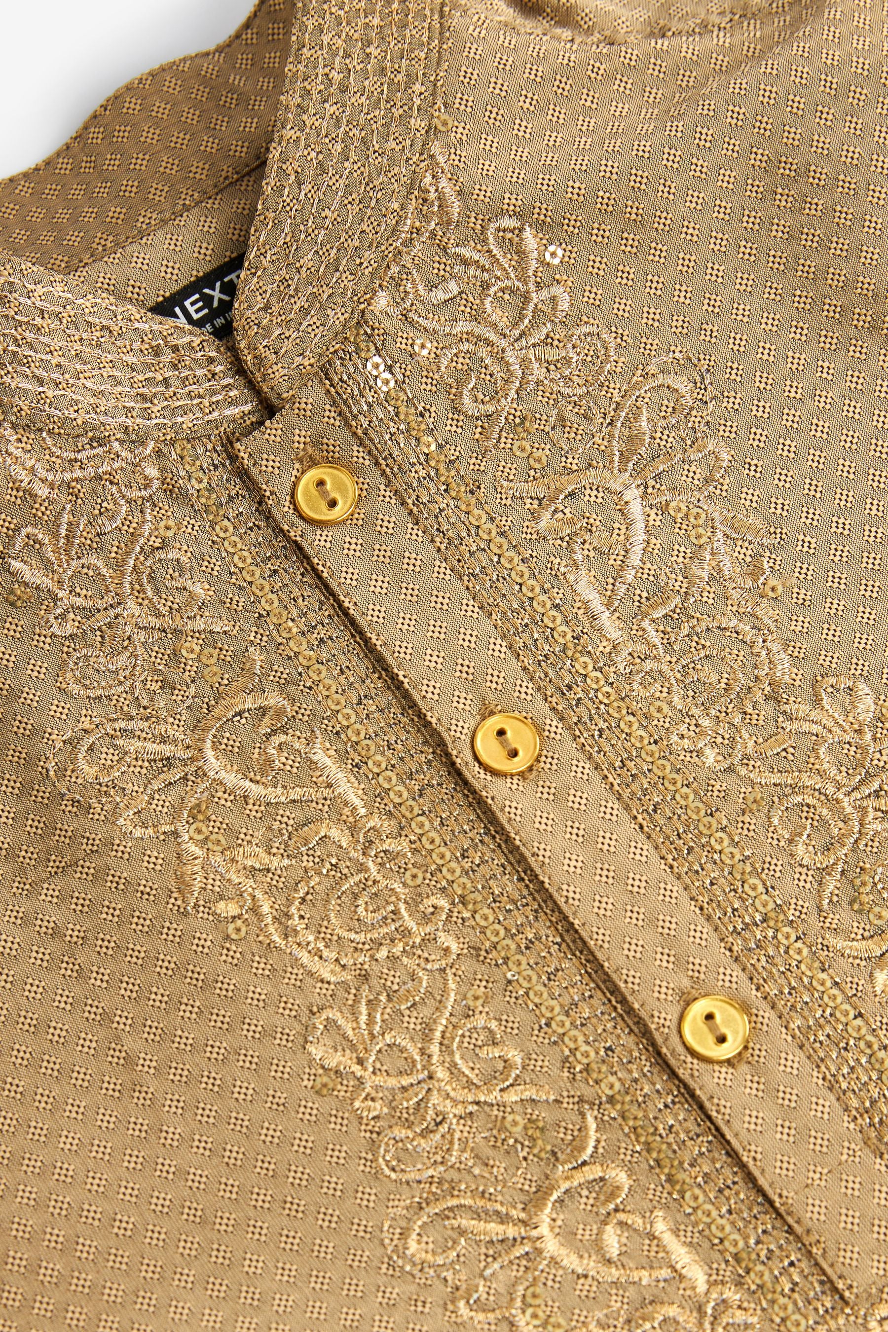 Gold Boys Kurta (3mths-16yrs)