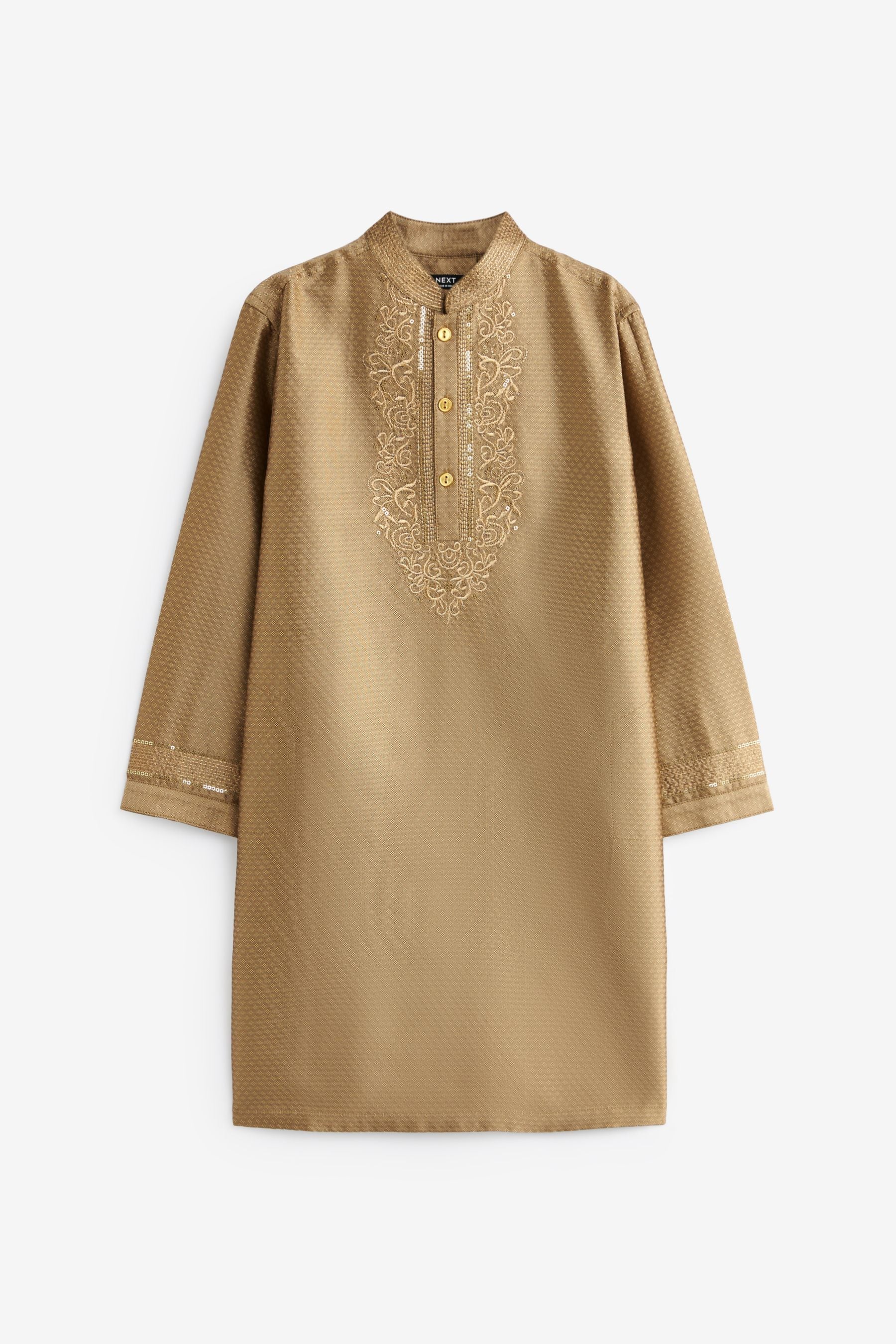 Gold EID Kurta (3mths-16yrs)