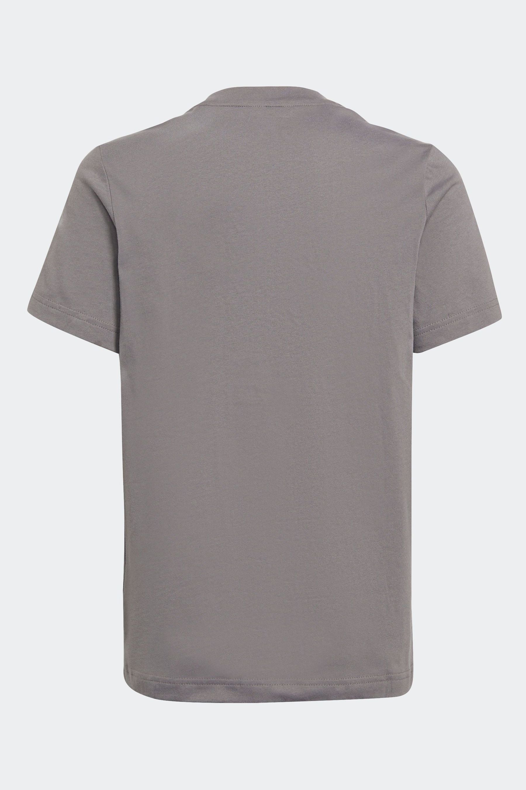 adidas Grey 100% Cotton Entrada 22 T-Shirt