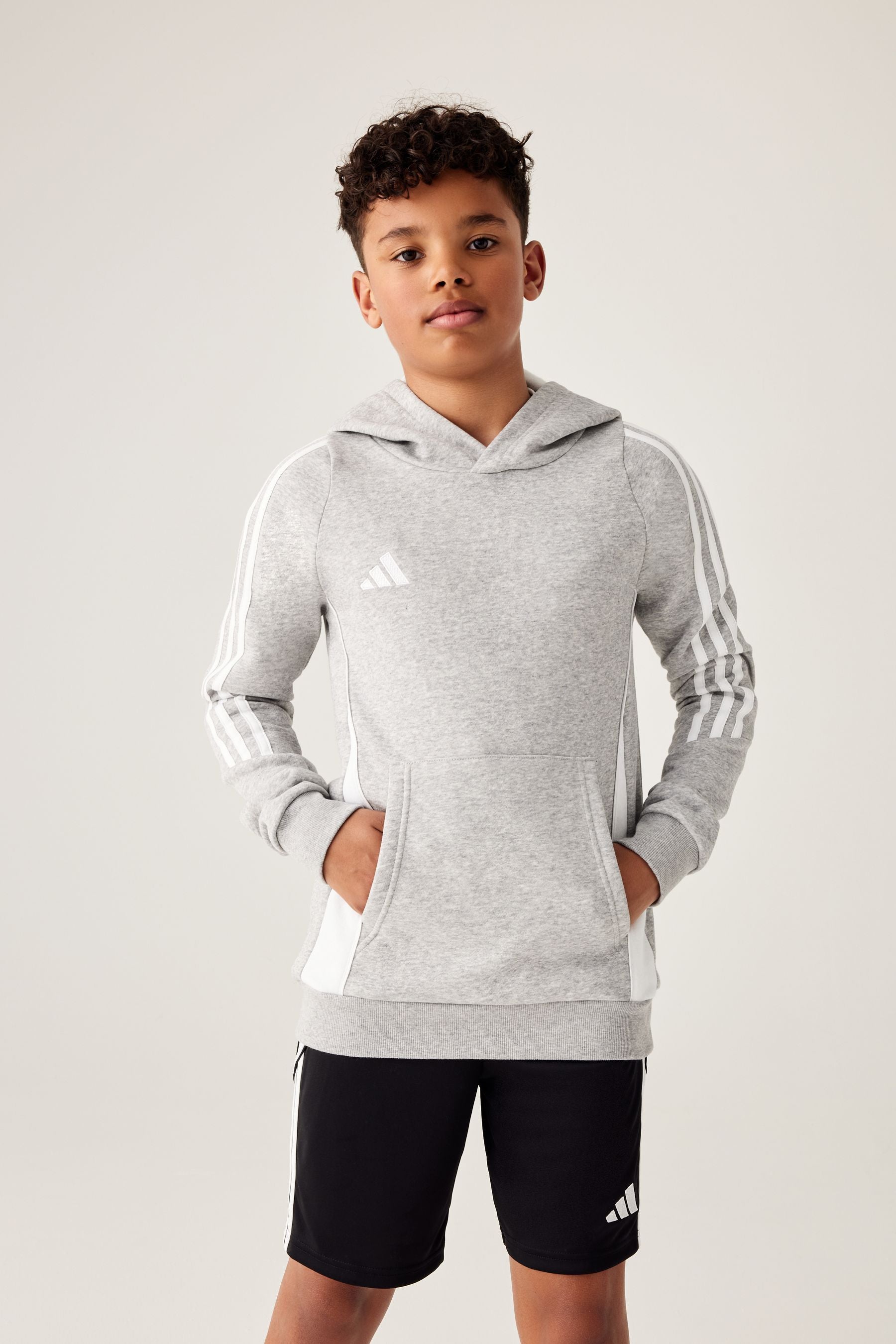 adidas Grey Tiro 24 Sweat Hoodie