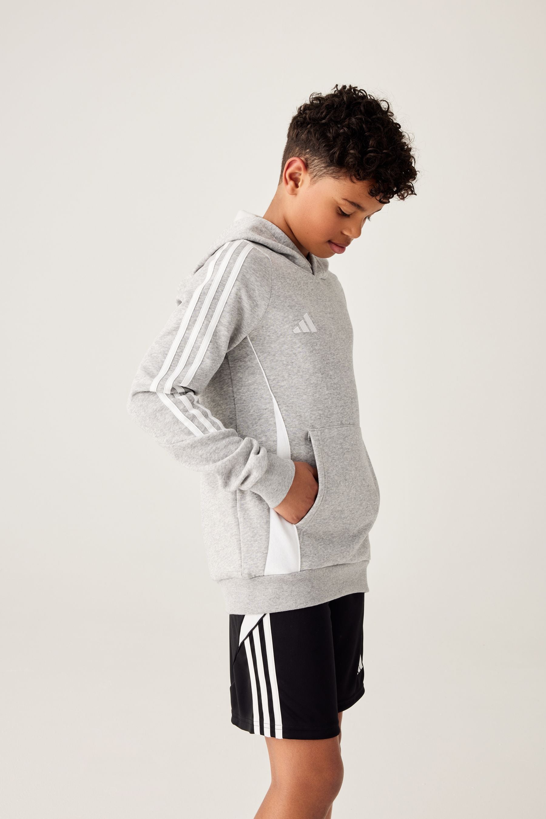 adidas Grey Tiro 24 Sweat Hoodie