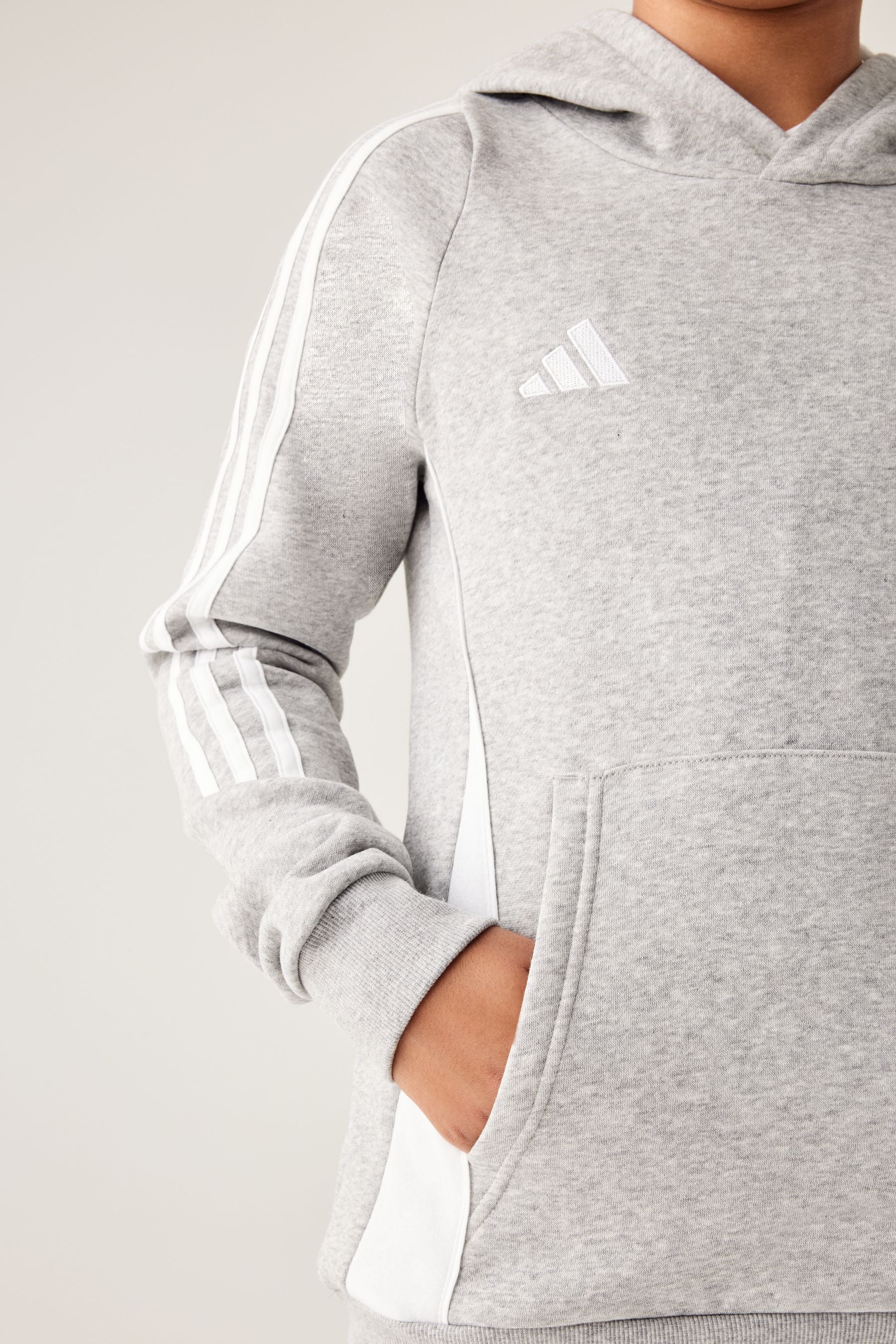 adidas Grey Tiro 24 Sweat Hoodie