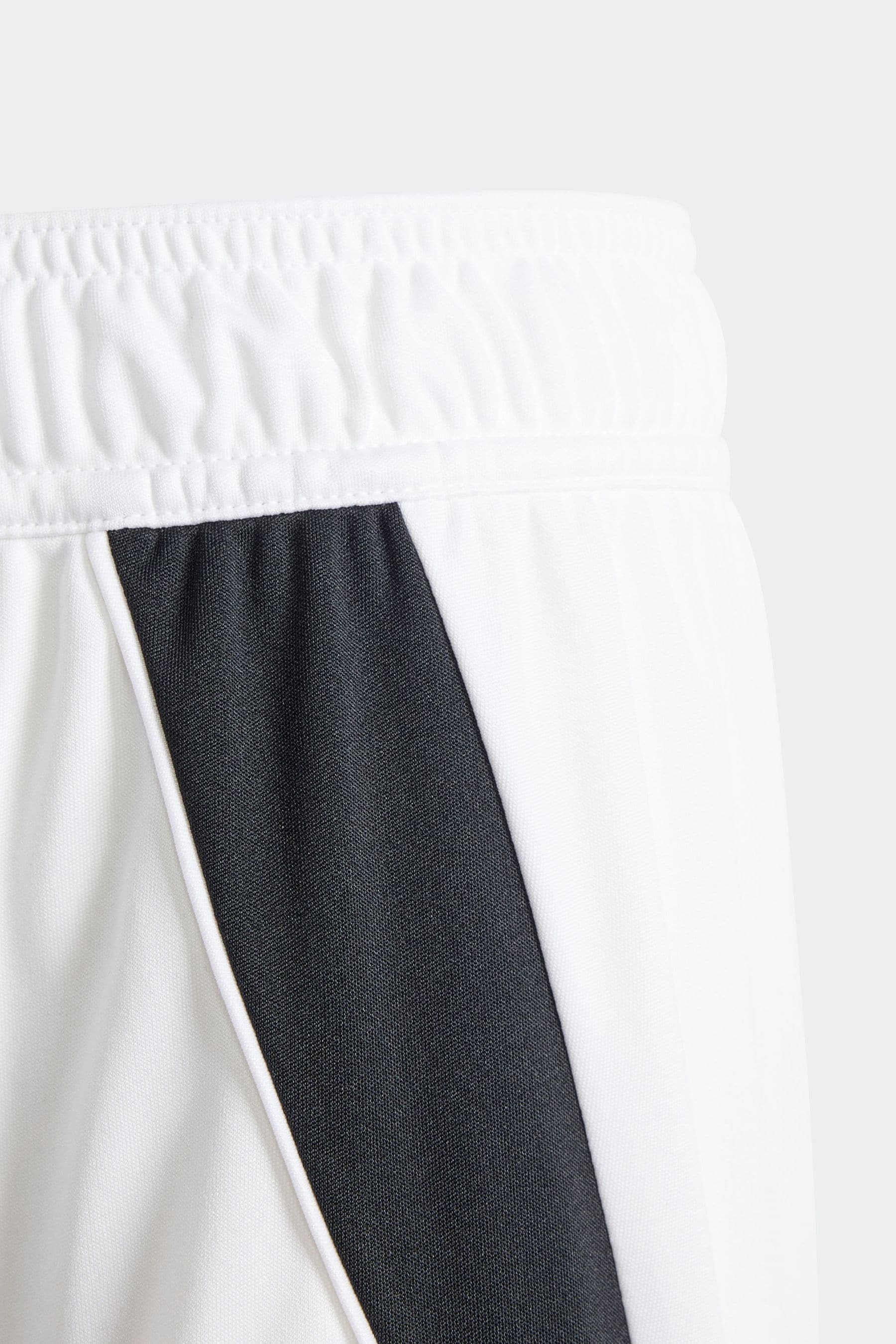 adidas White/Black Tiro 24 Shorts