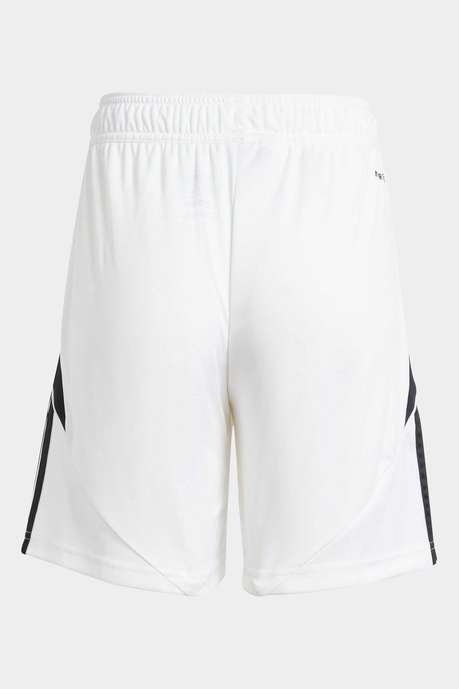 adidas White/Black Tiro 24 Shorts