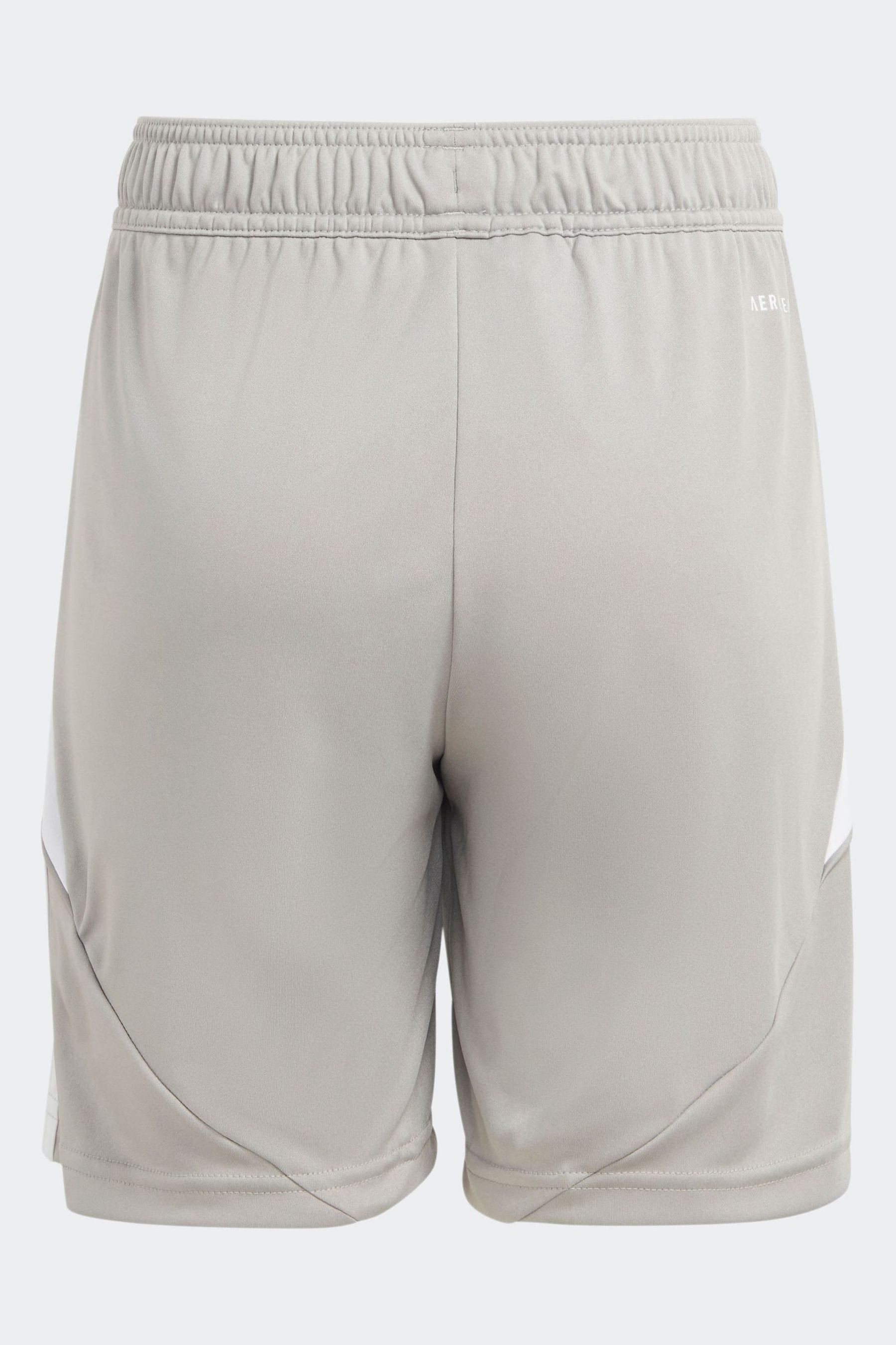 adidas Light Grey Tiro 24 Shorts