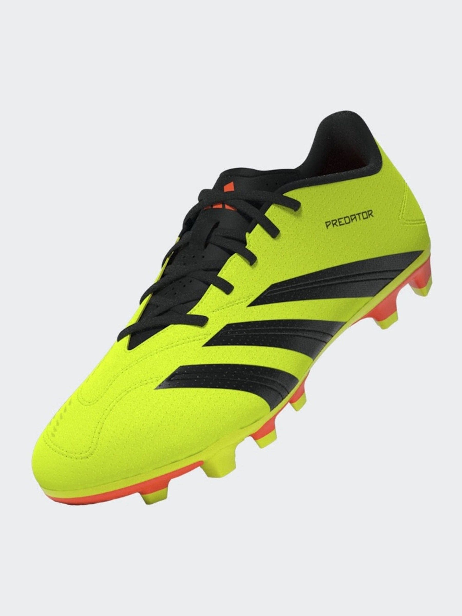 adidas Yellow Predator Club Flexible Ground Football Boots