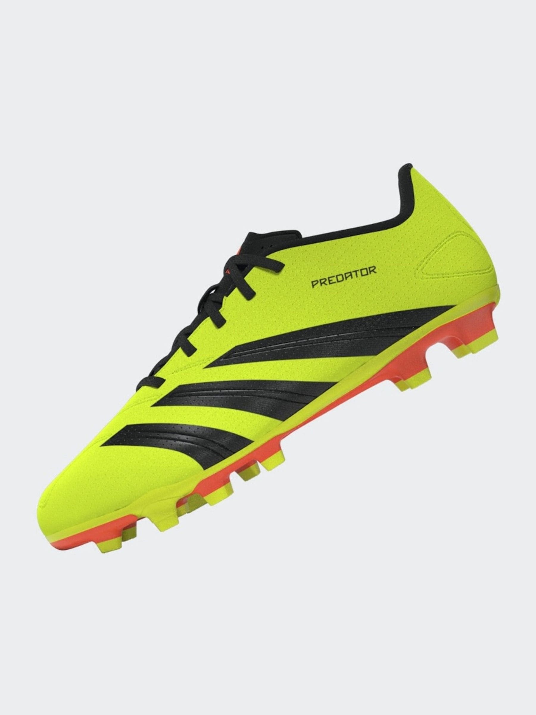 adidas Yellow Predator Club Flexible Ground Football Boots