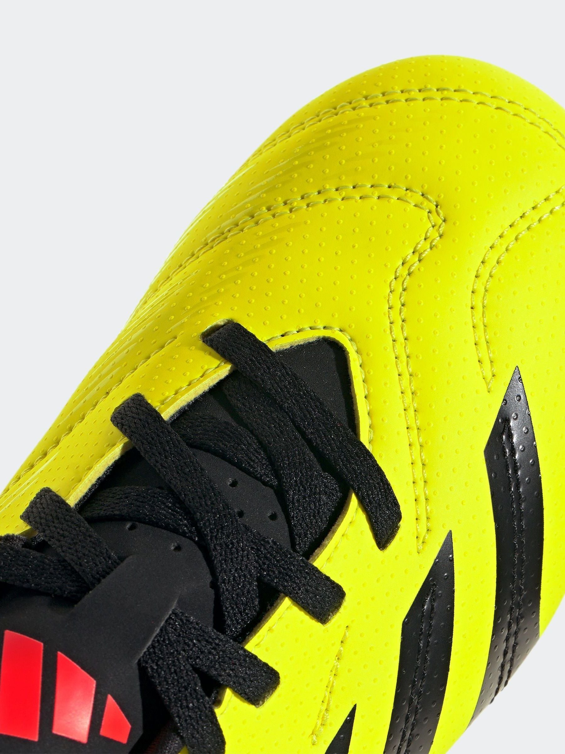 adidas Yellow Predator Club Flexible Ground Football Boots