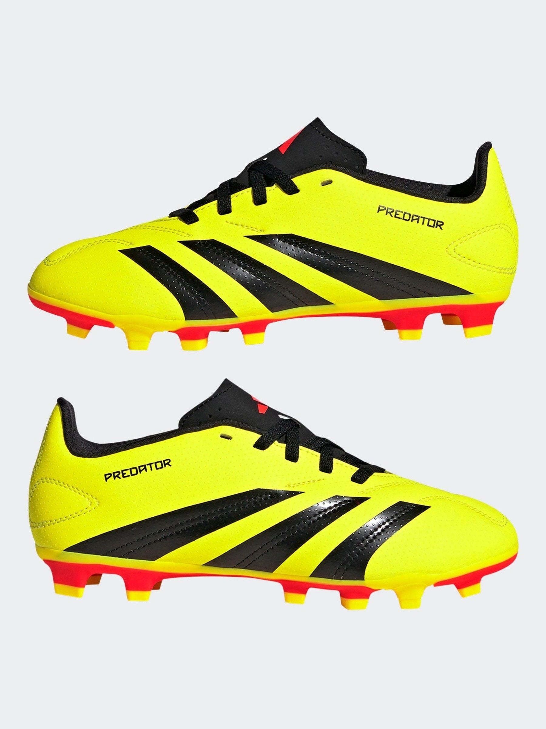 adidas Yellow Predator Club Flexible Ground Football Boots