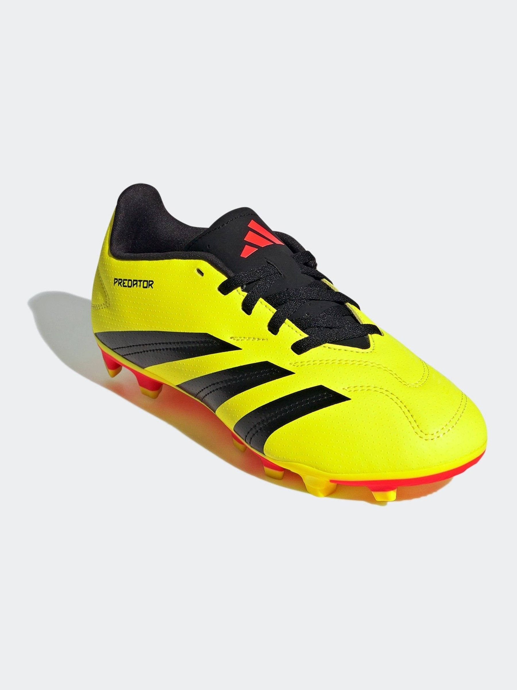 adidas Yellow Predator Club Flexible Ground Football Boots