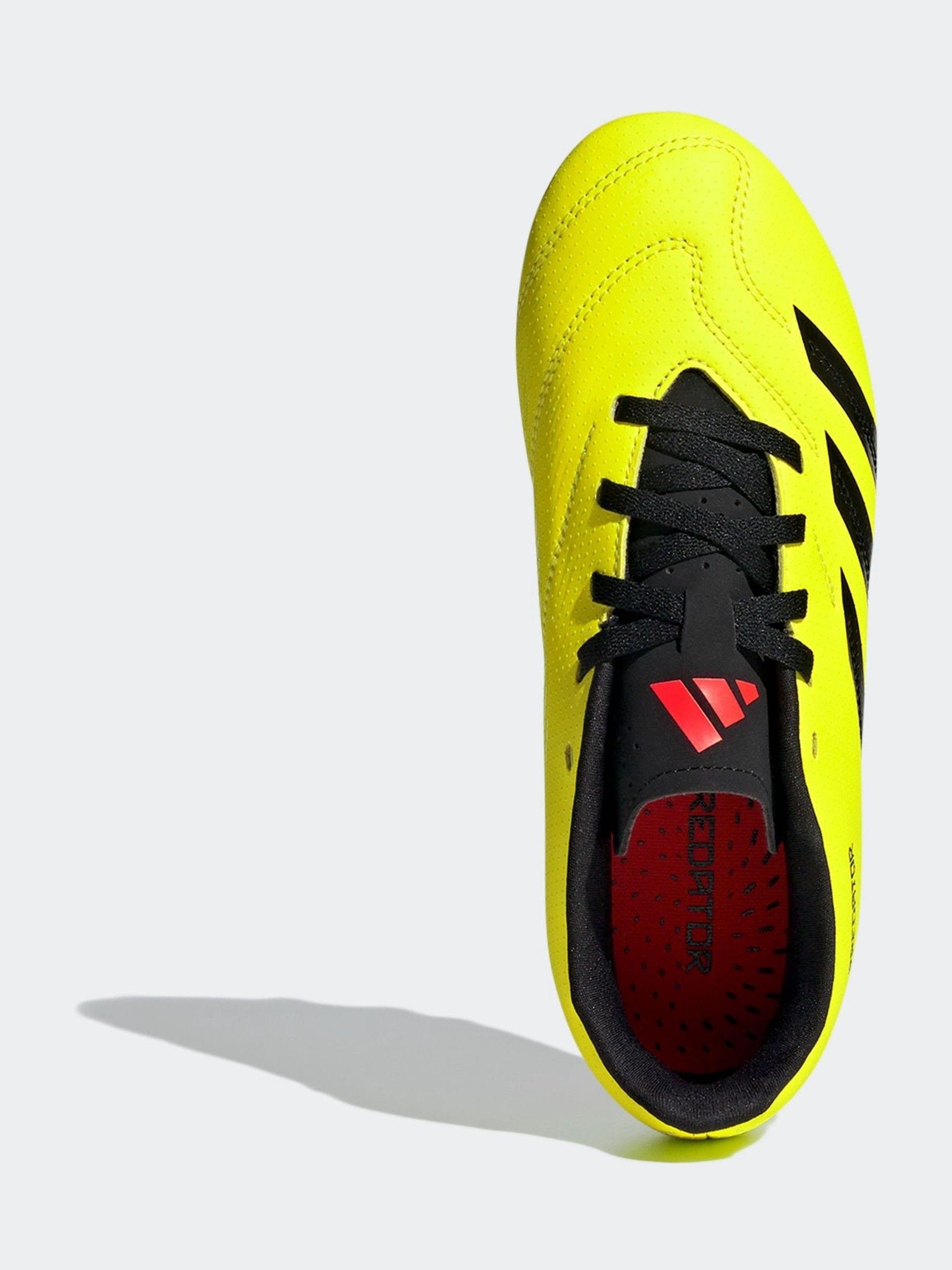 adidas Yellow Predator Club Flexible Ground Football Boots