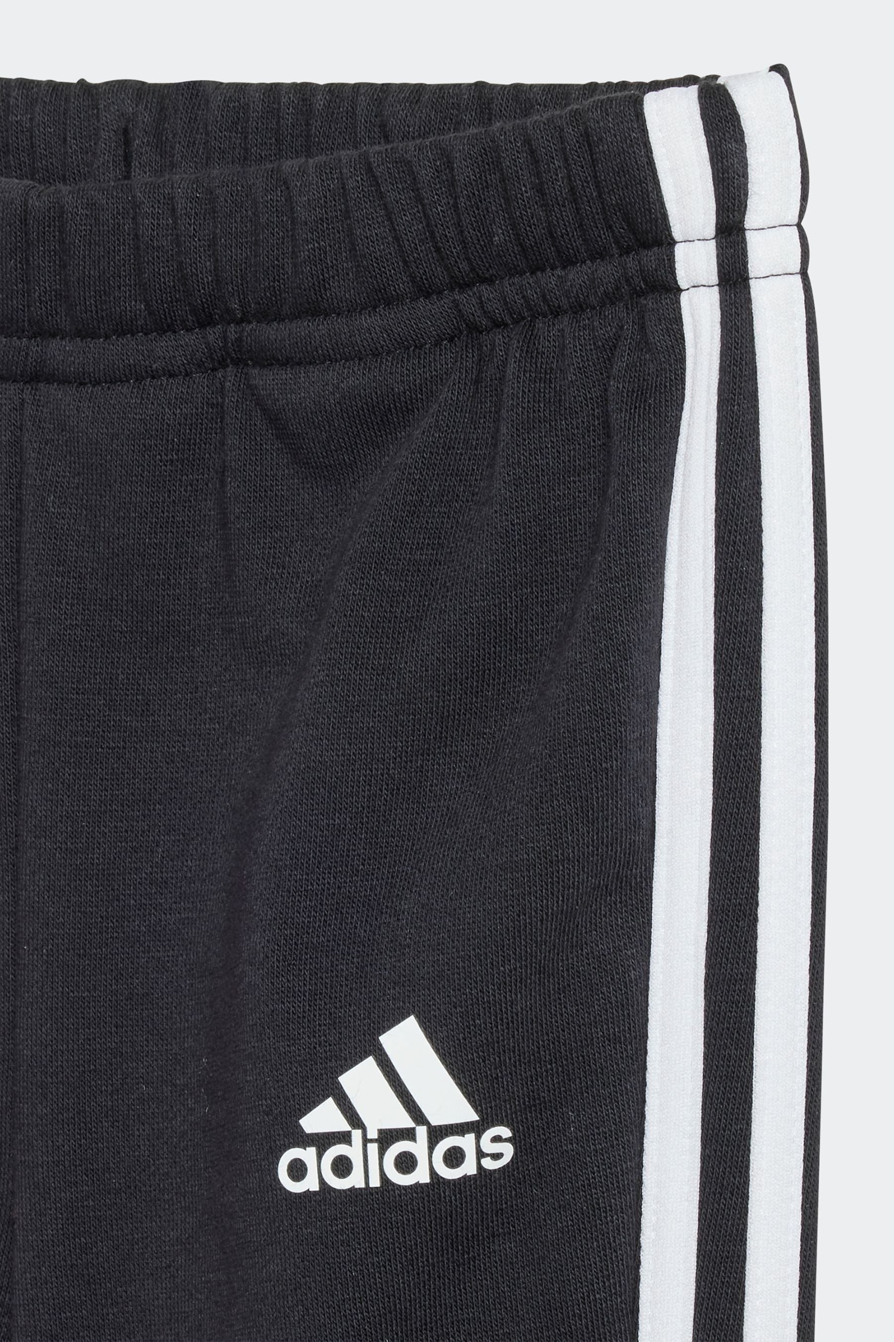 Red/Black adidas Kids Sportswear Essentials 3-Stripes Jogger Set