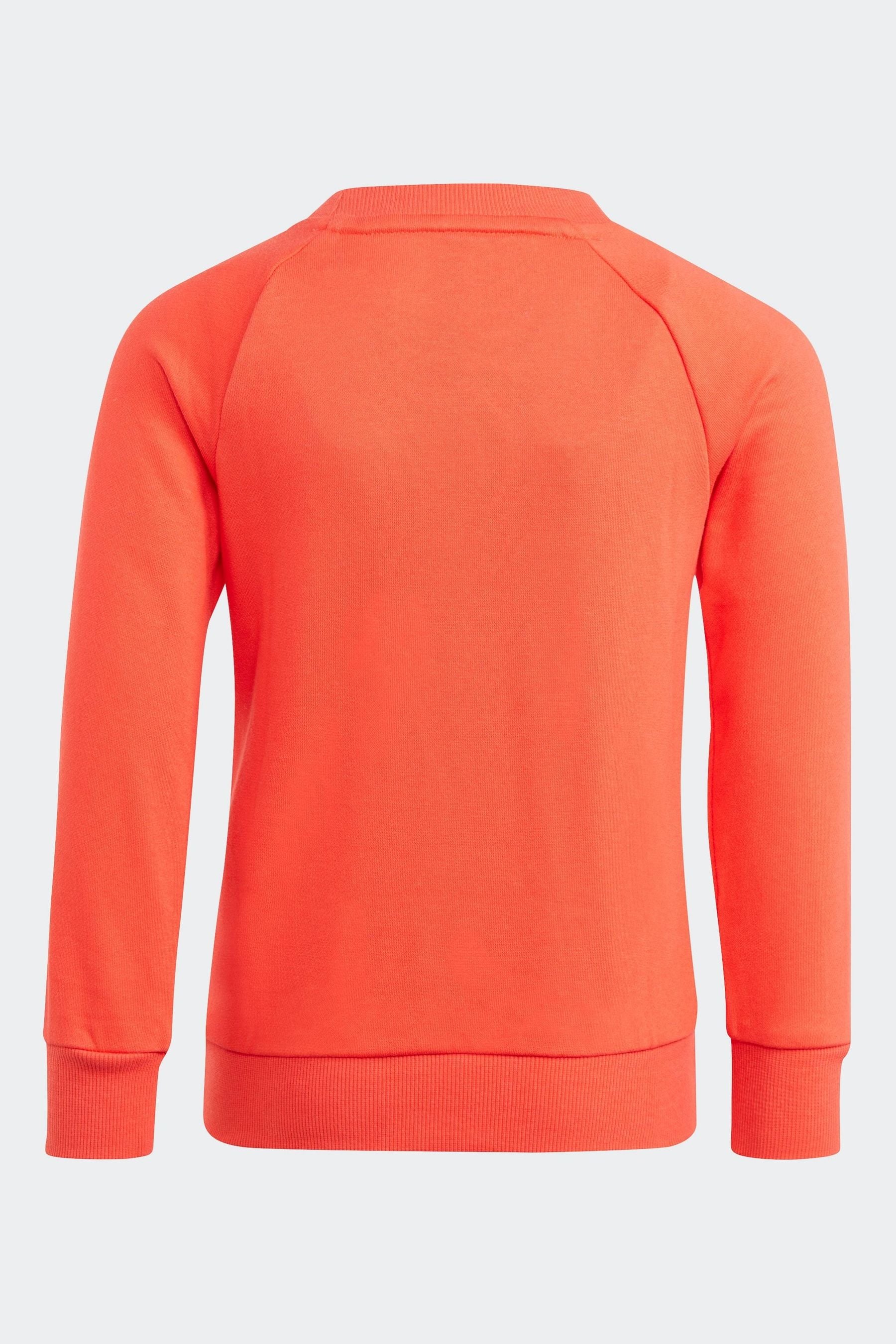 Orange adidas Sportswear Essentials Logo French Terry Sweatshirt