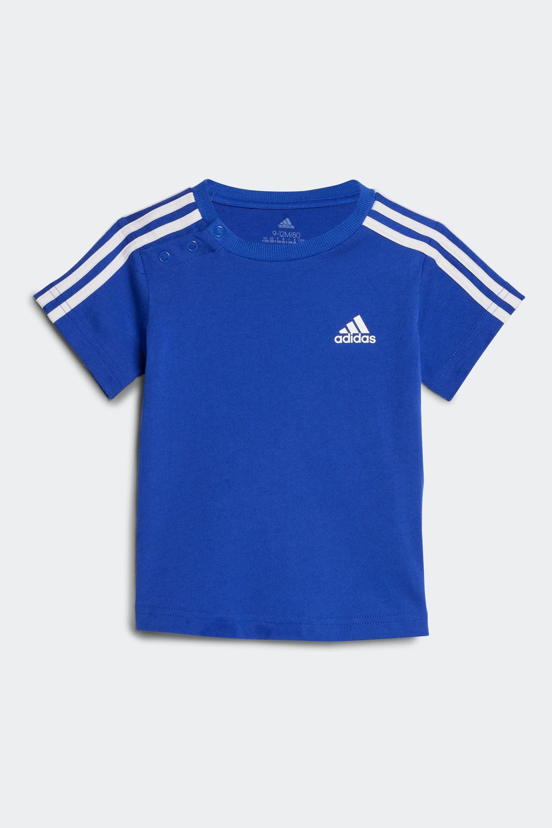 adidas Blue/Black Essentials Sport Set