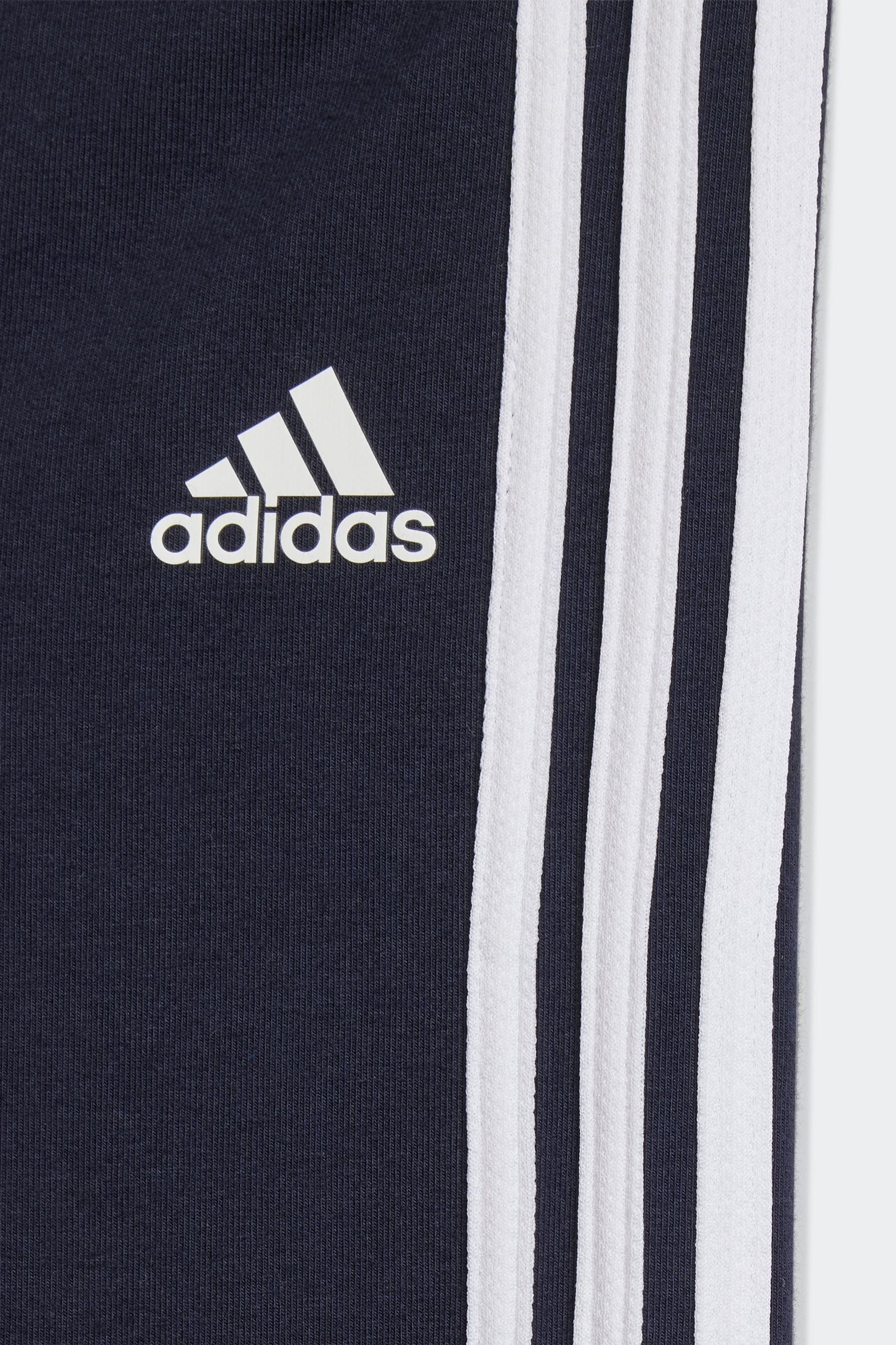 Black adidas Sportswear Tiberio 3-Stripes Colourblock Kids Tracksuit