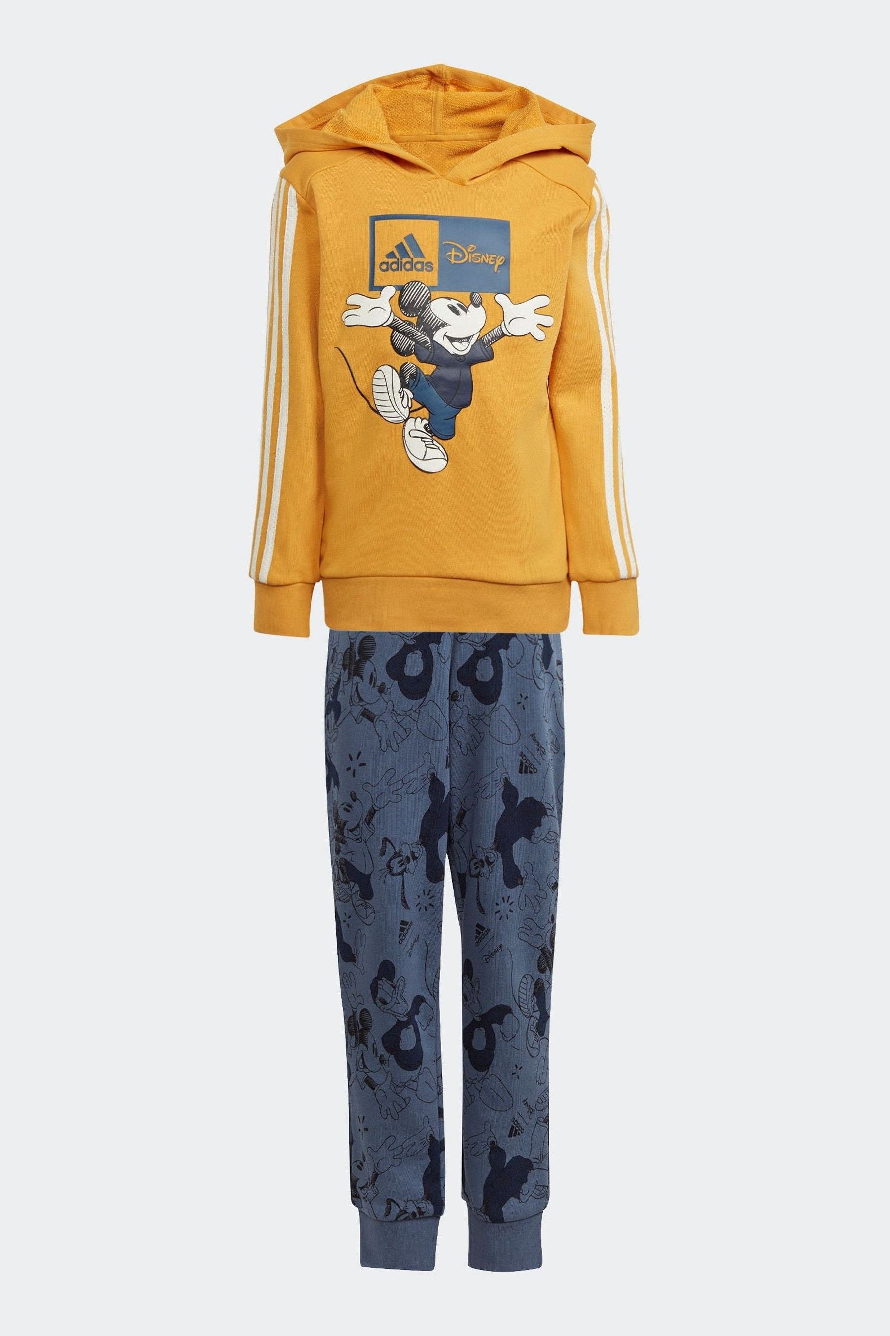 Orange/Navy adidas Sportswear X Disney Mickey Mouse Tracksuit