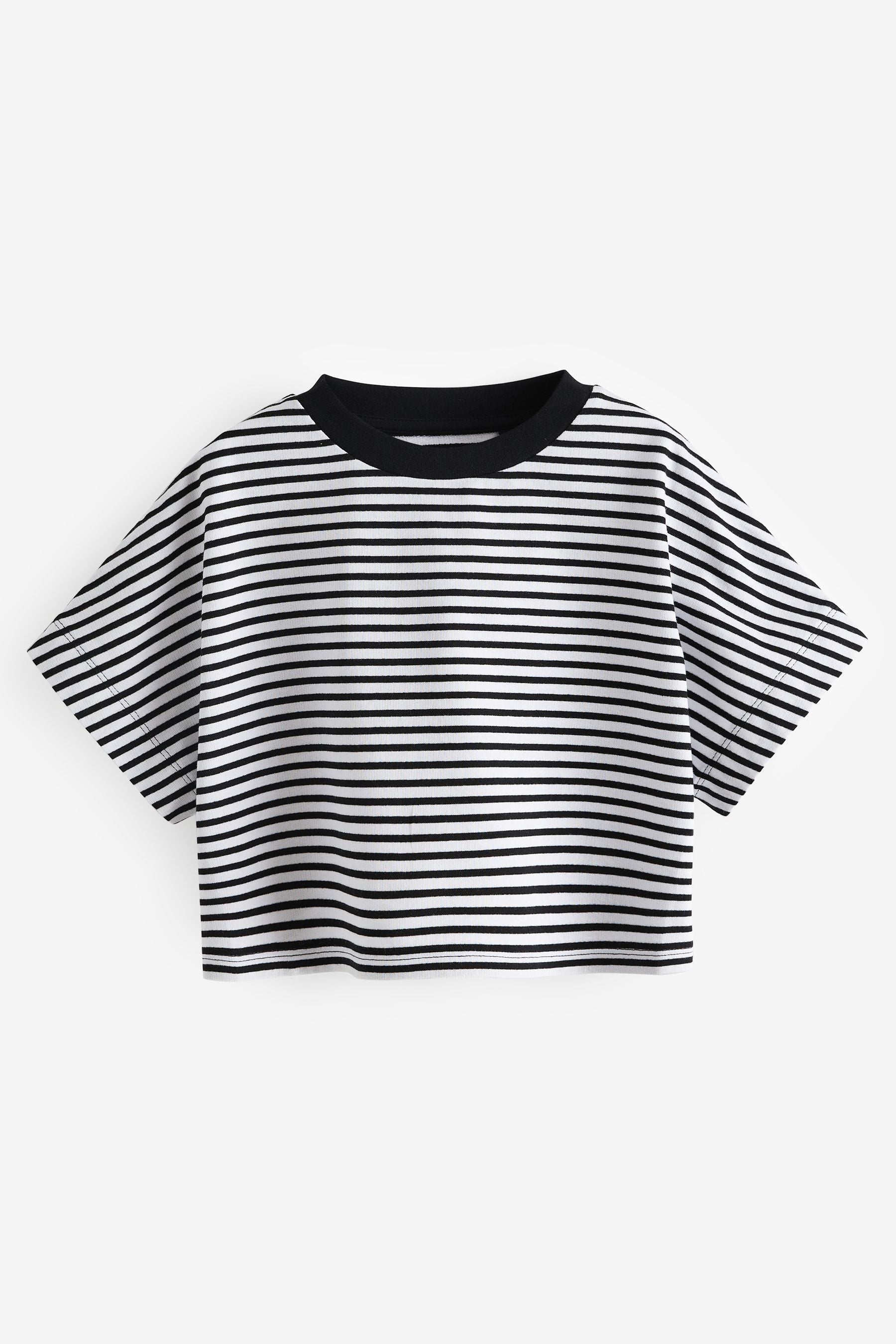 Monochrome 100% Cotton Boxy T-Shirts 3 Pack (3-16yrs)