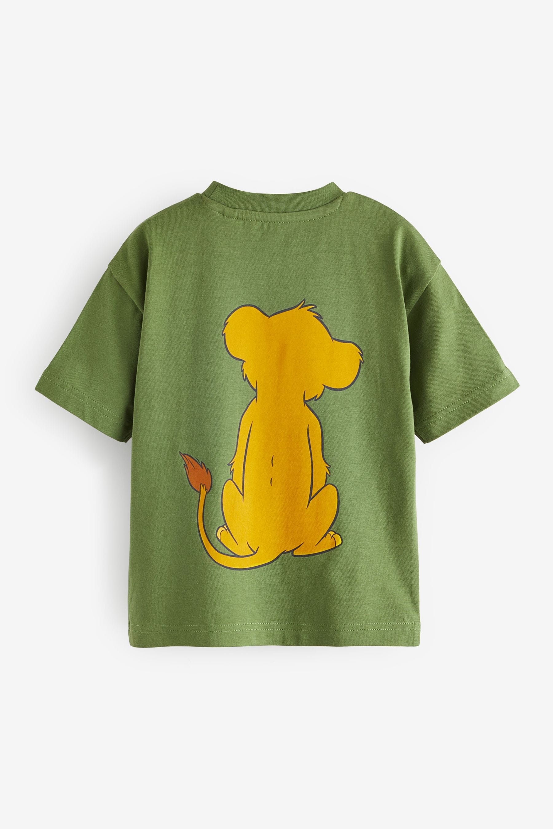 Green Simba Lion King Short Sleeve T-Shirt (6mths-8yrs)