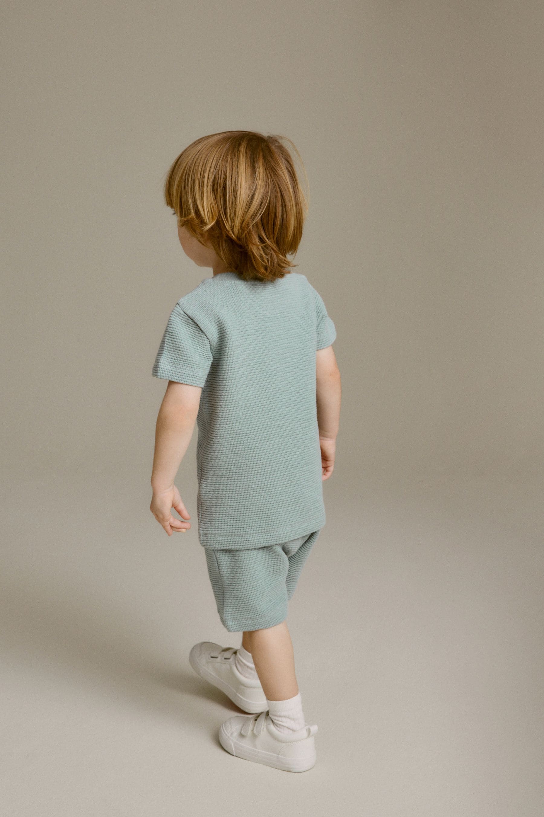 Minerals Textured Jersey Pocket T-Shirt and Shorts Set (3mths-7yrs)