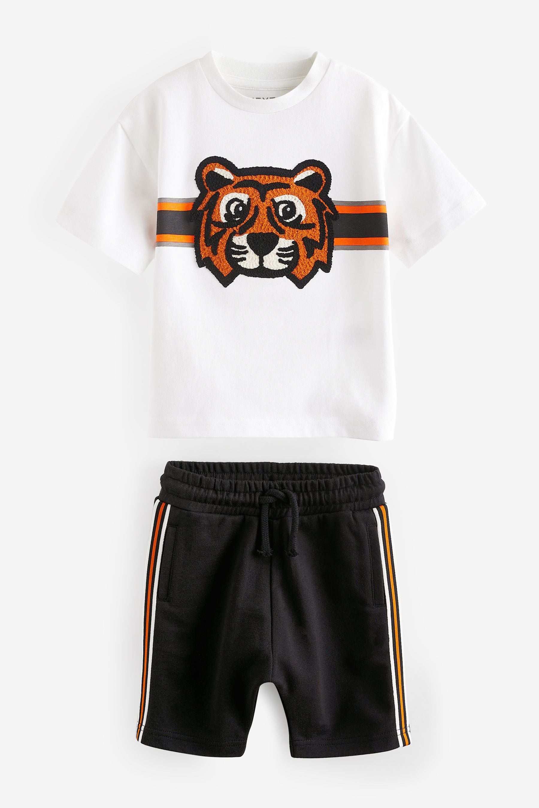 Monochrome T-Shirt And Shorts Set (3mths-7yrs)