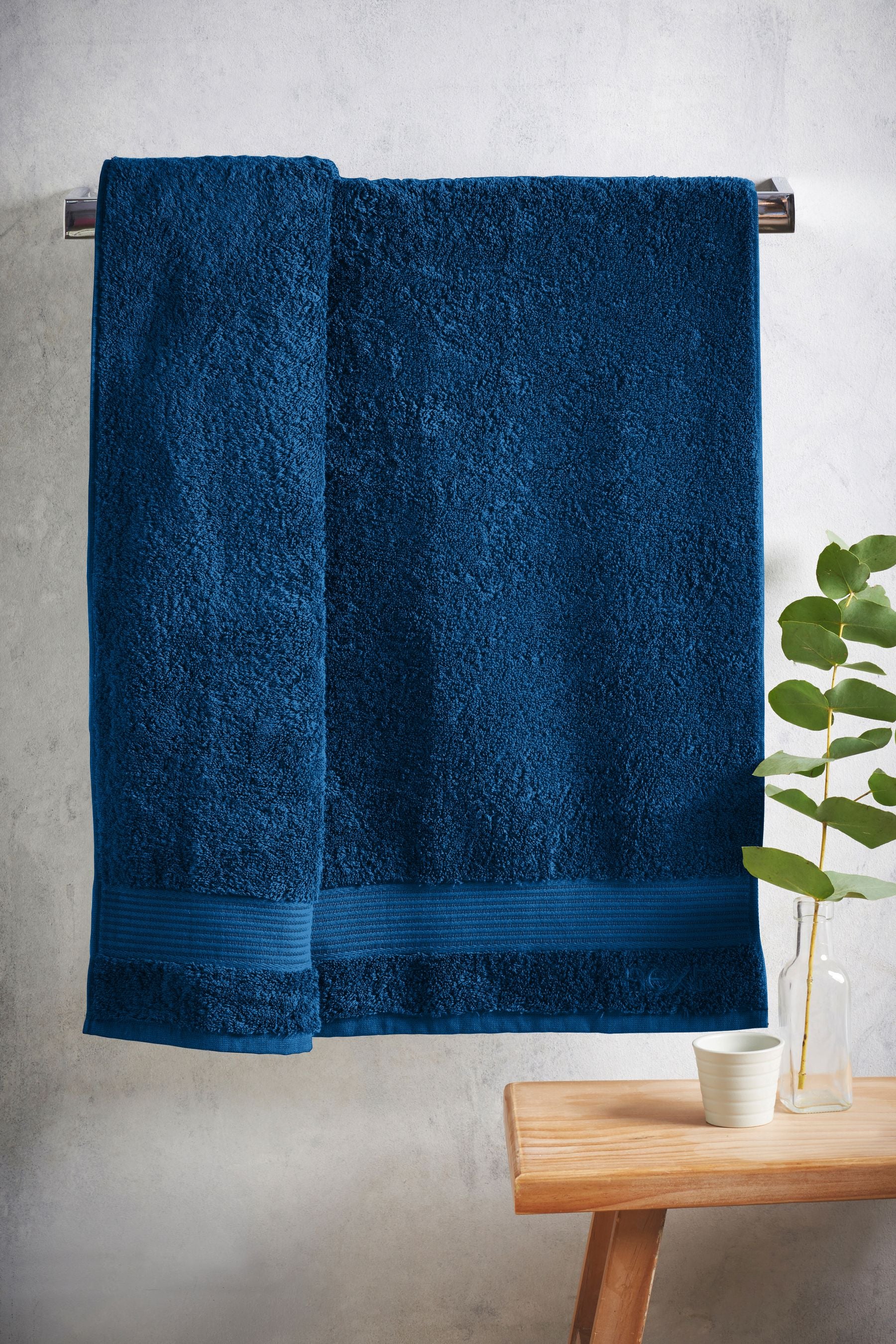 Blue Cobalt Bright Egyptian 100% Cotton Towels