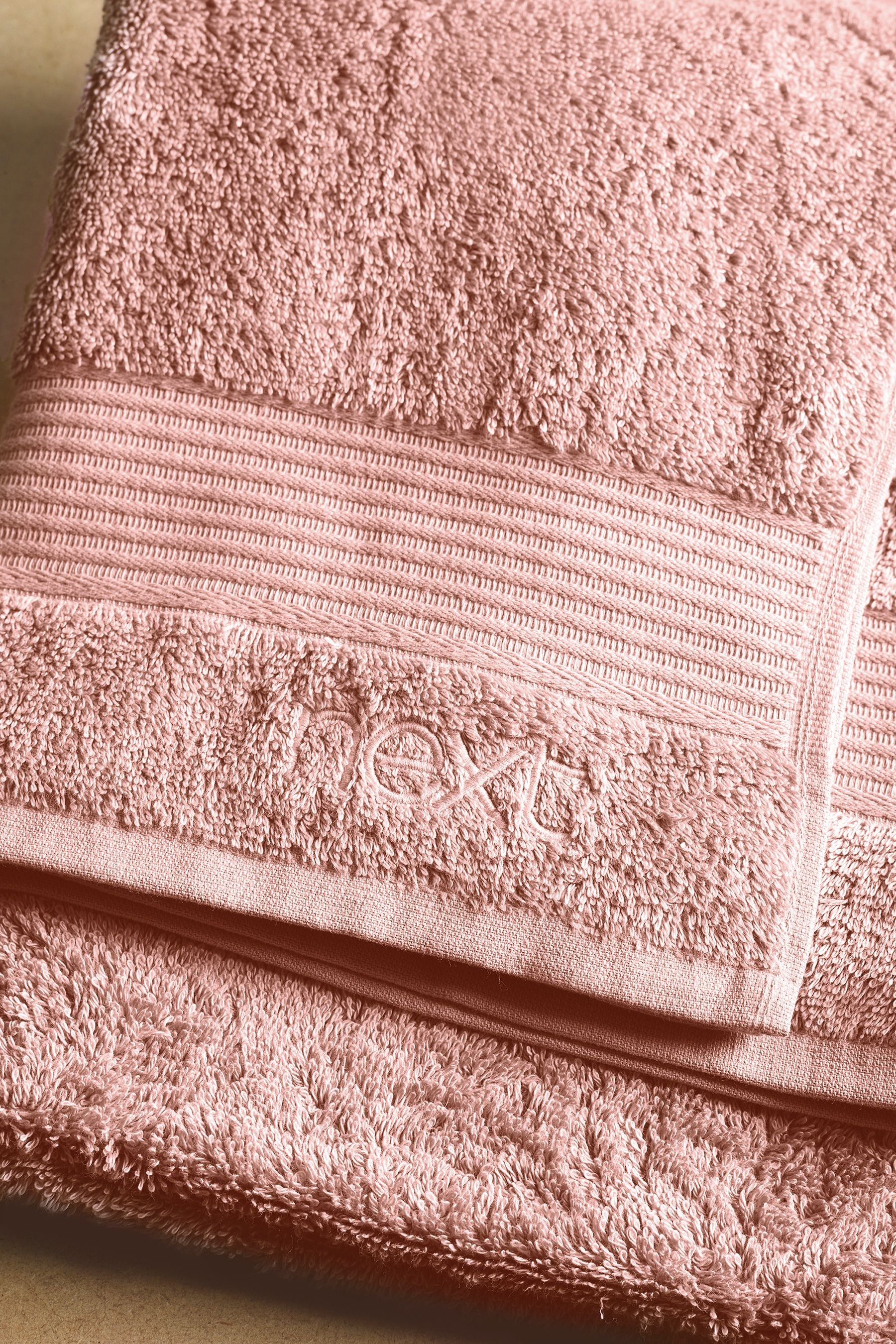 Pink Peachy Egyptian 100% Cotton Towels