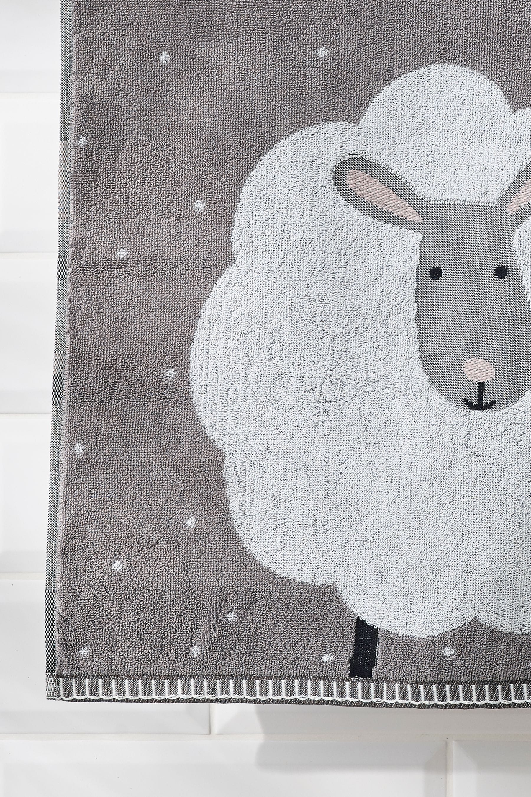 Grey Sheep 100% Cotton Towel