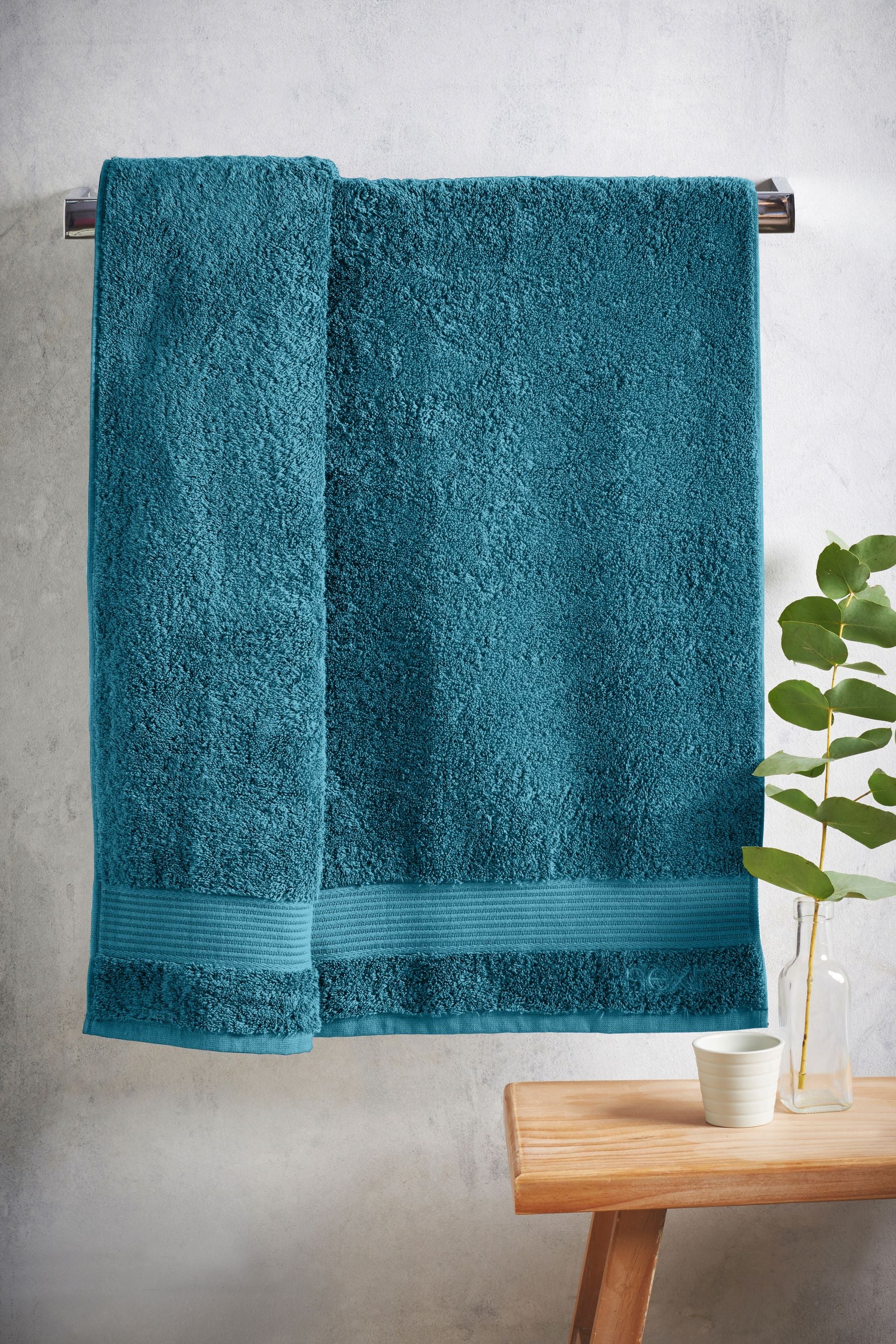 Blue Teal Light Egyptian 100% Cotton Towels