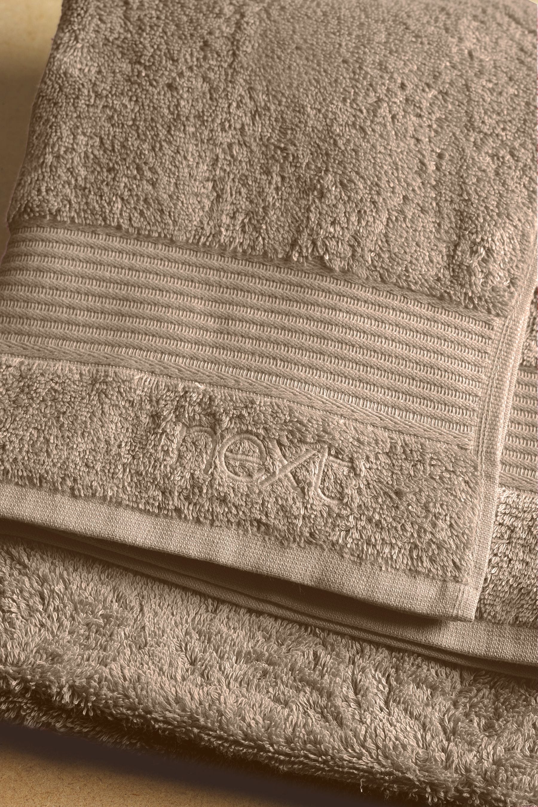 Natural Caramel Egyptian 100% Cotton Towels