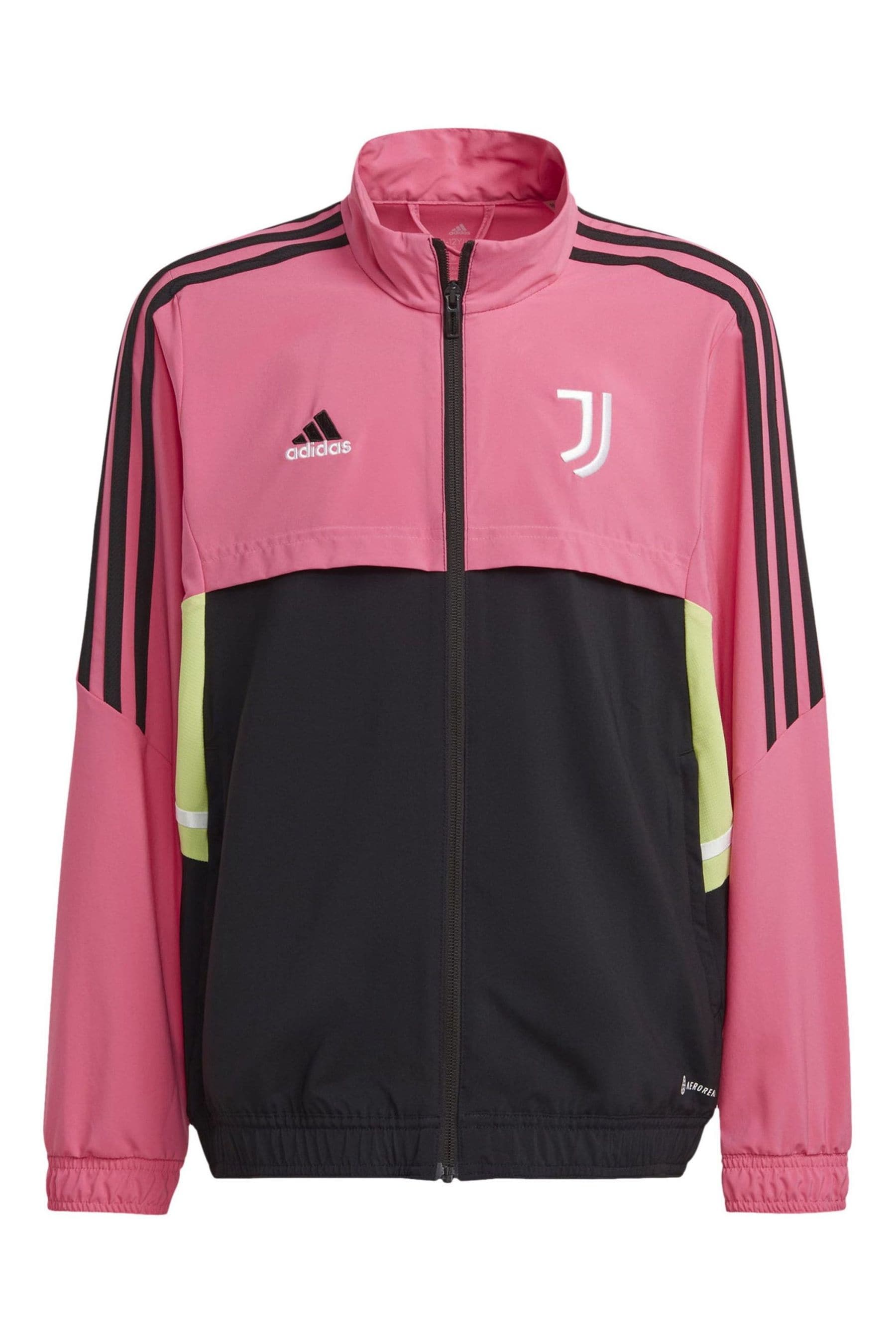 adidas Pink Juventus Training Presentation Jacket Kids