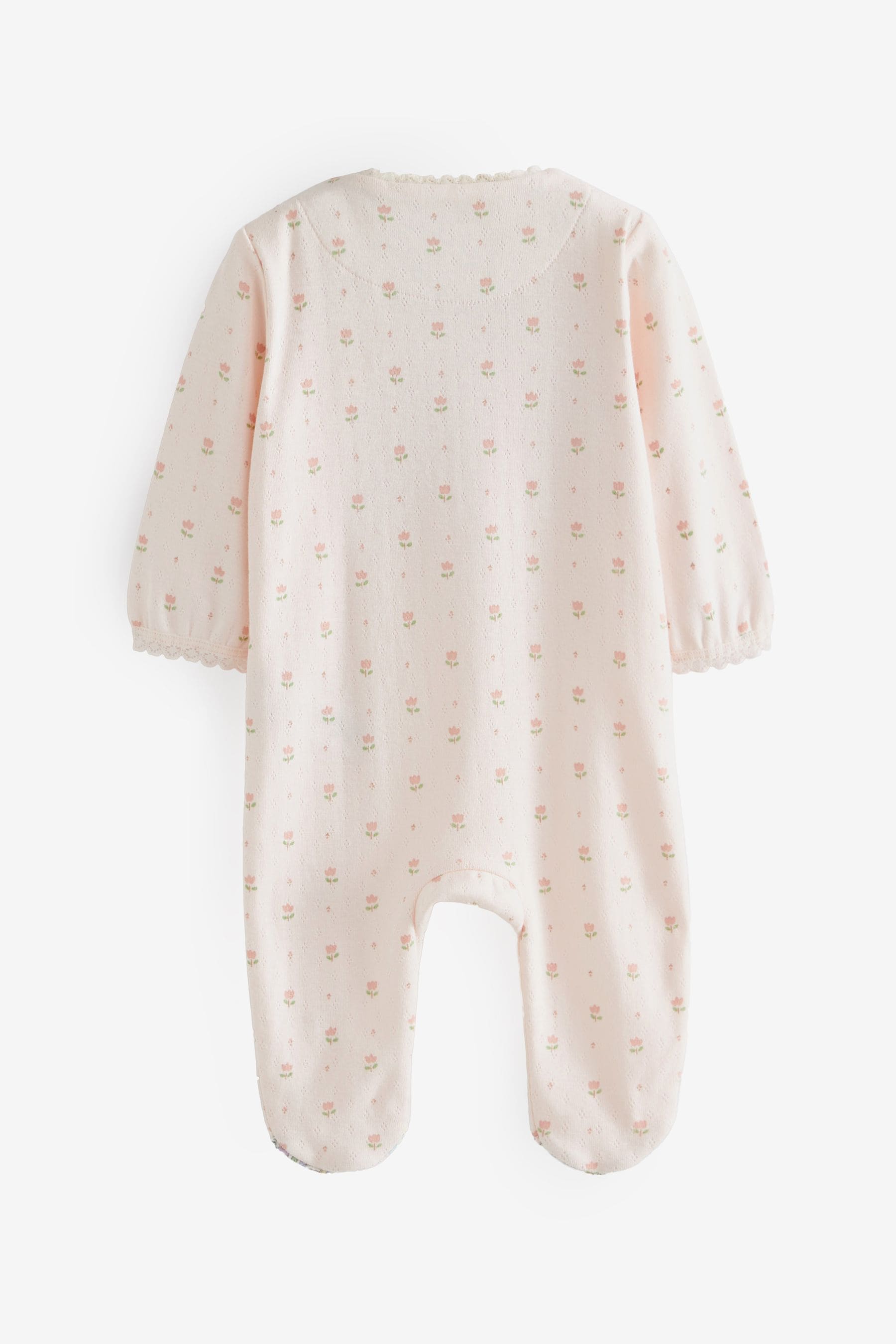 Pink Little Sister Baby Sleepsuit (0-18mths)