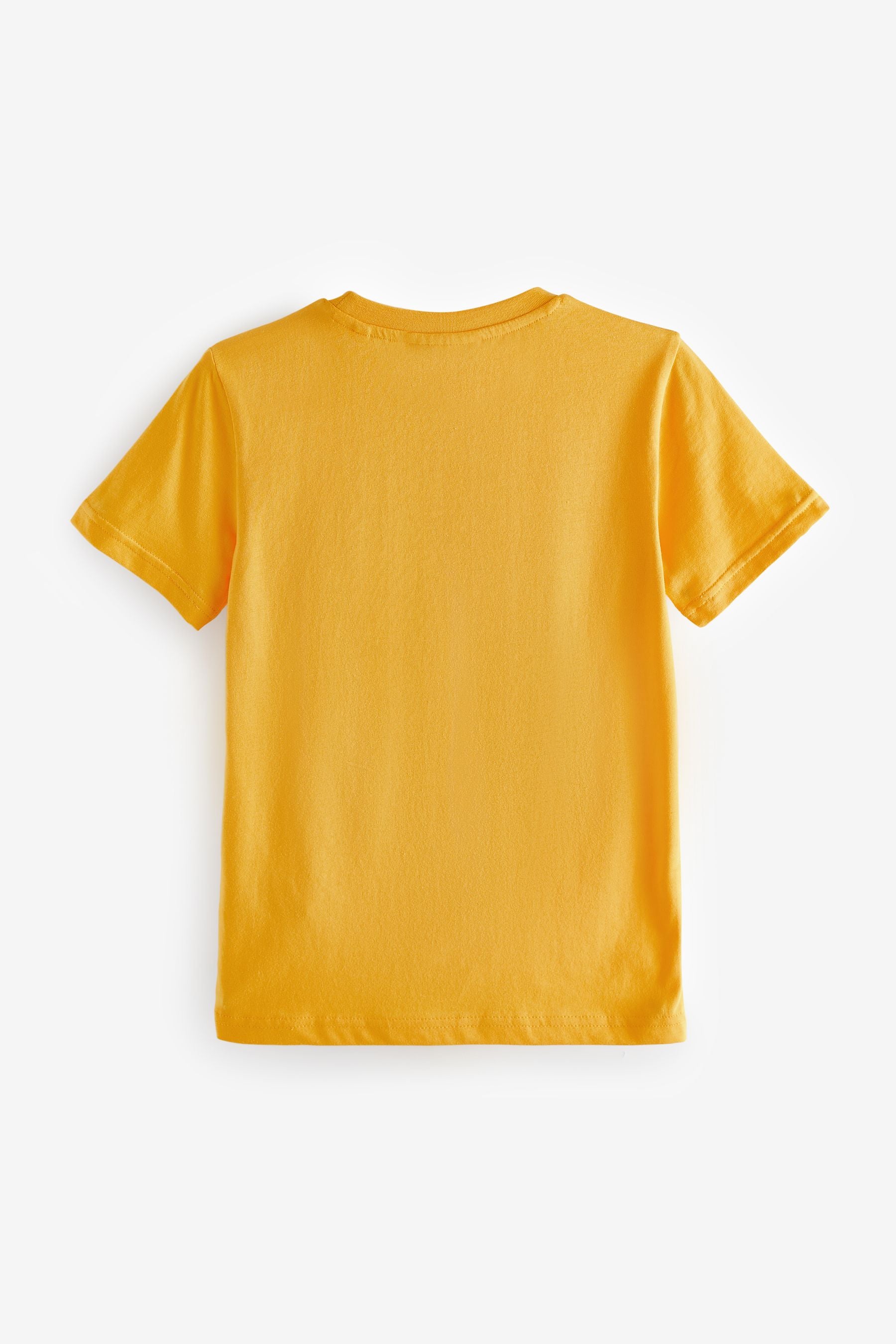 Yellow 100% Cotton Flippy Sequin License T-Shirt (4-14yrs)