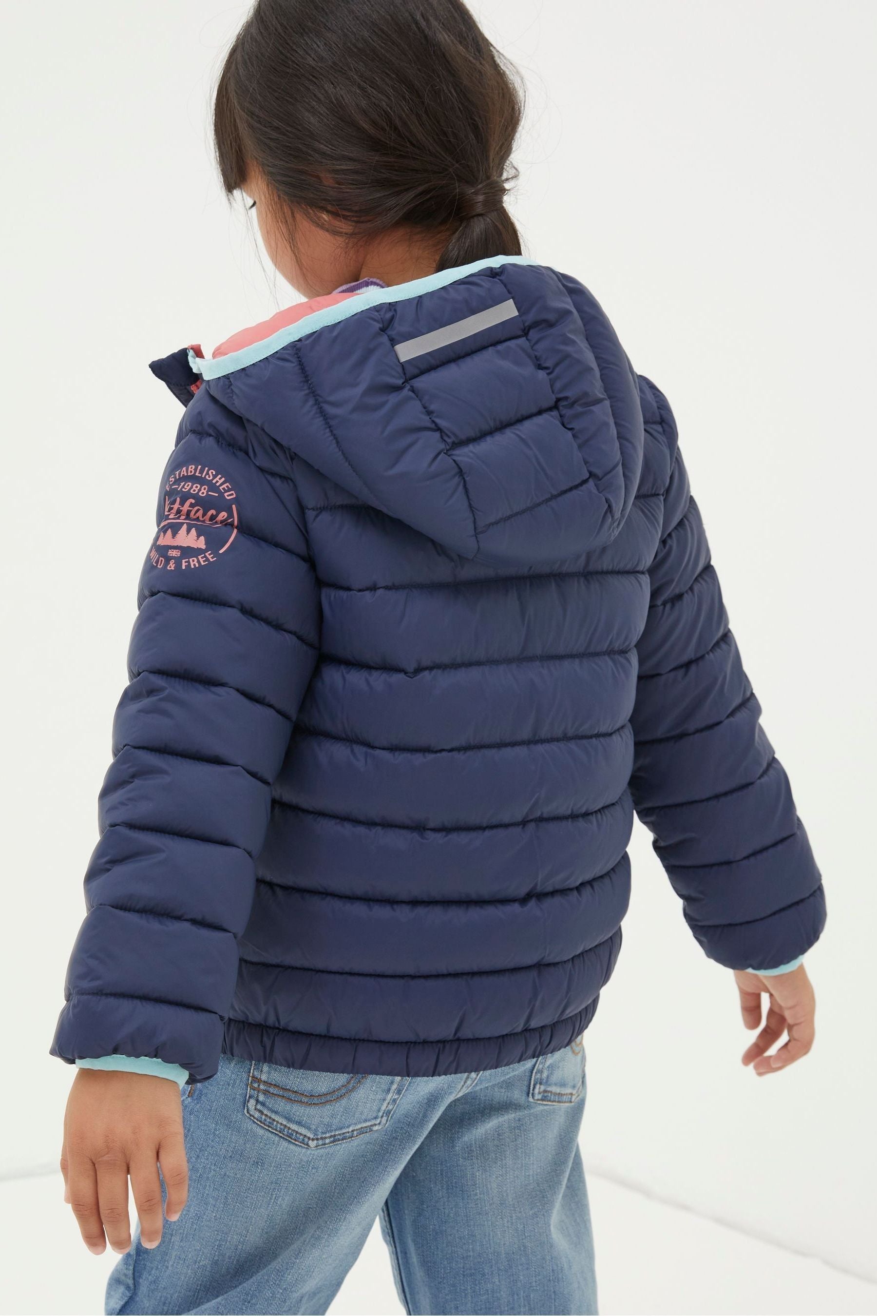 FatFace Blue Padded Jacket