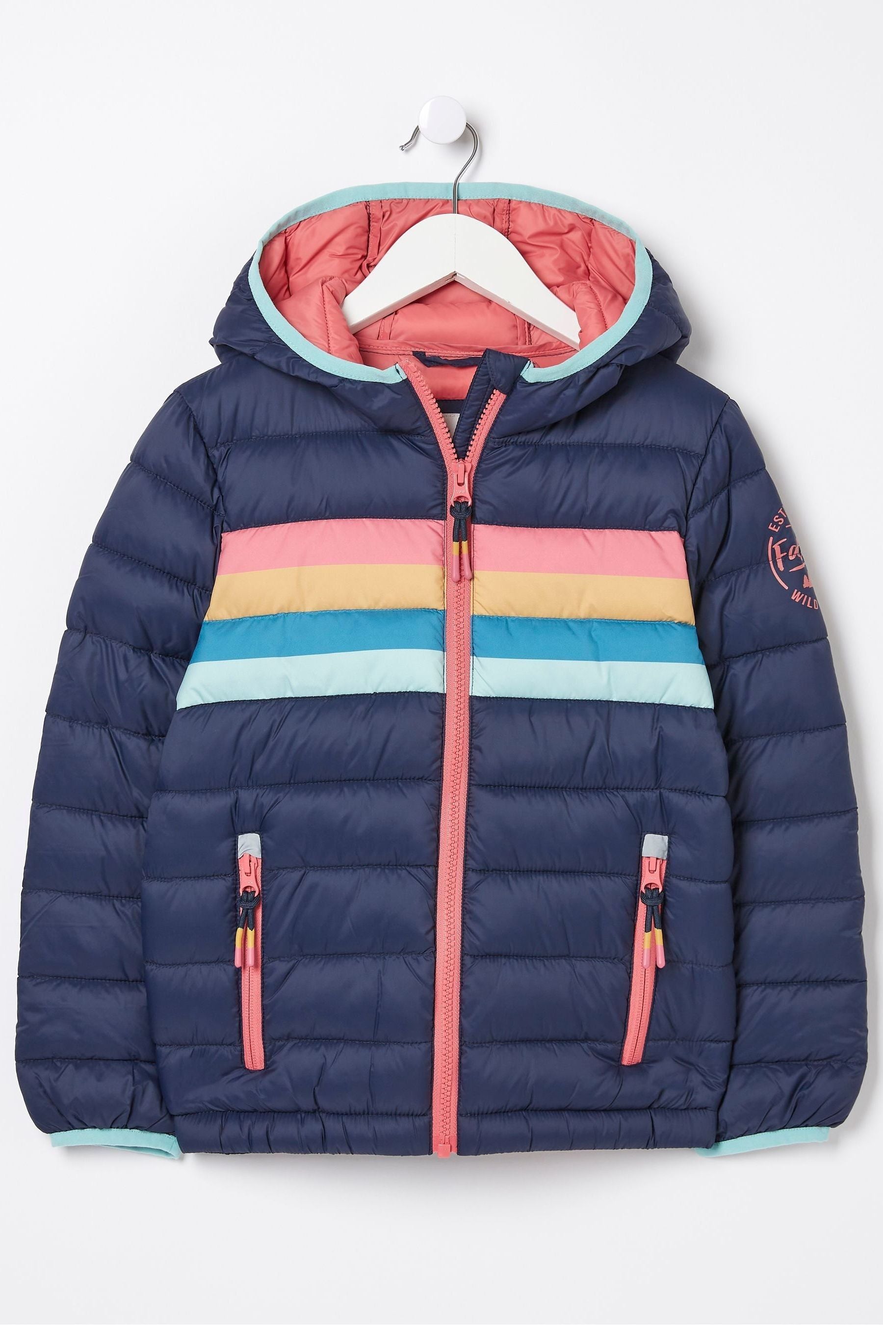 FatFace Blue Padded Jacket