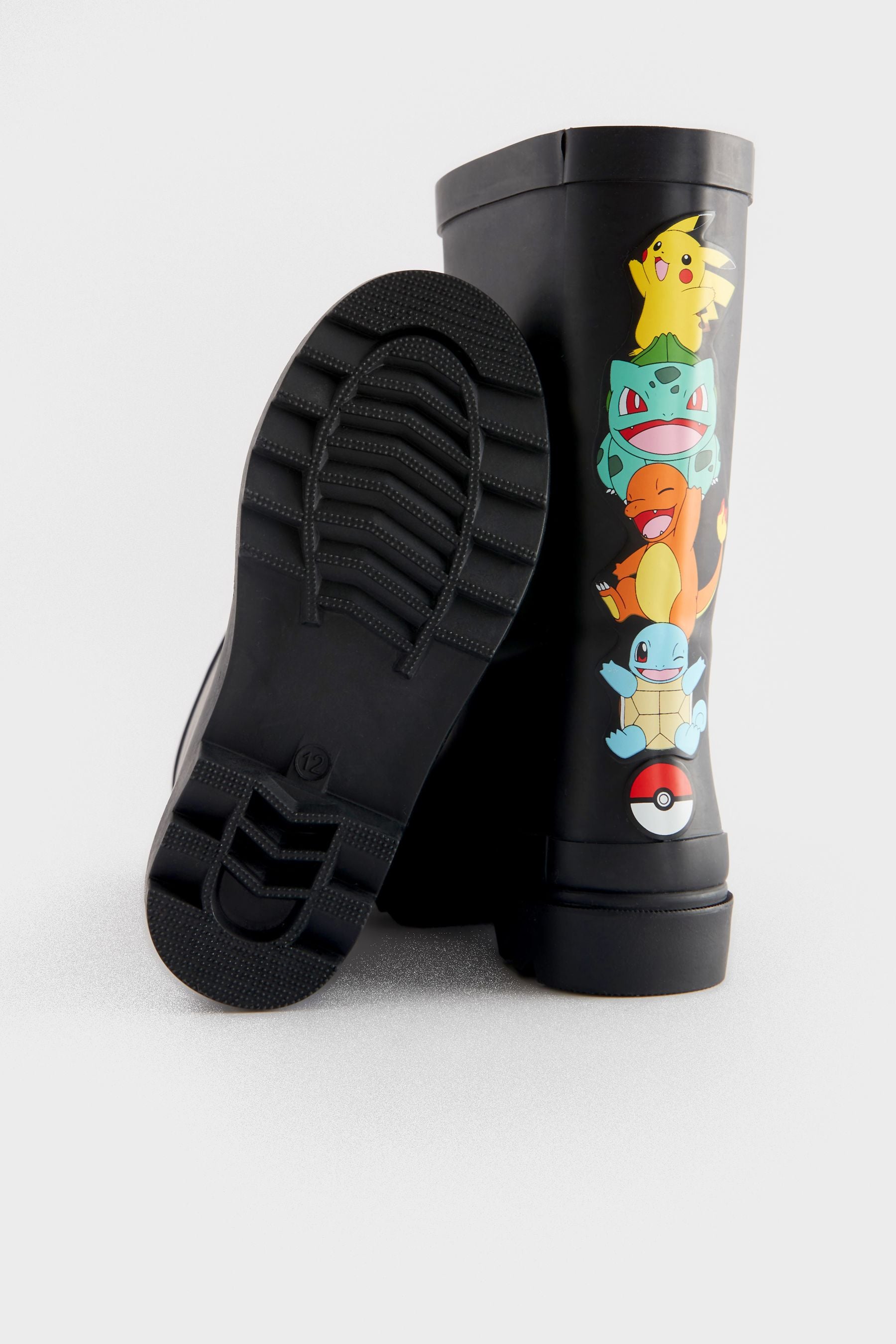 Pokemon Black Rubber Wellies