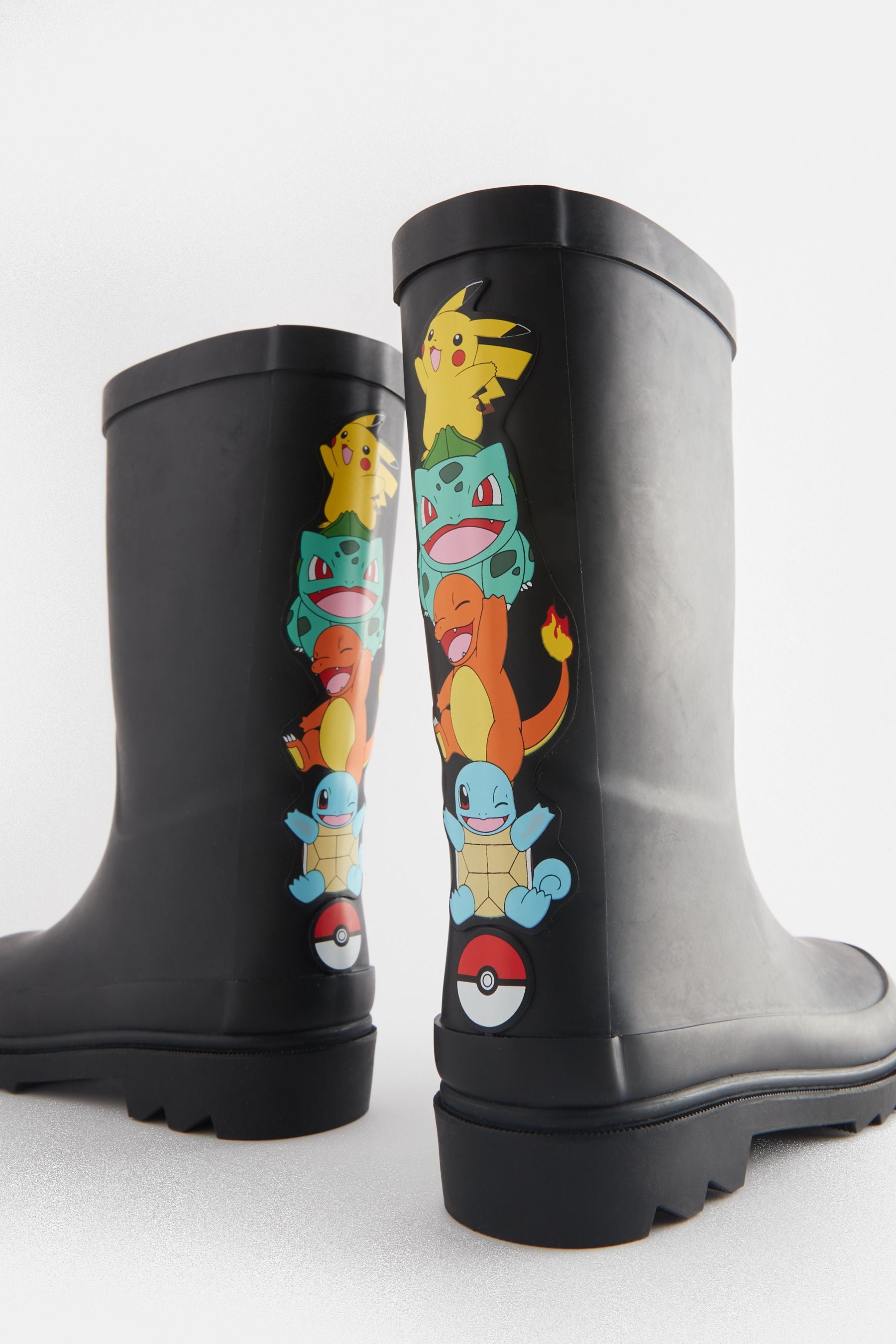 Pokemon Black Rubber Wellies