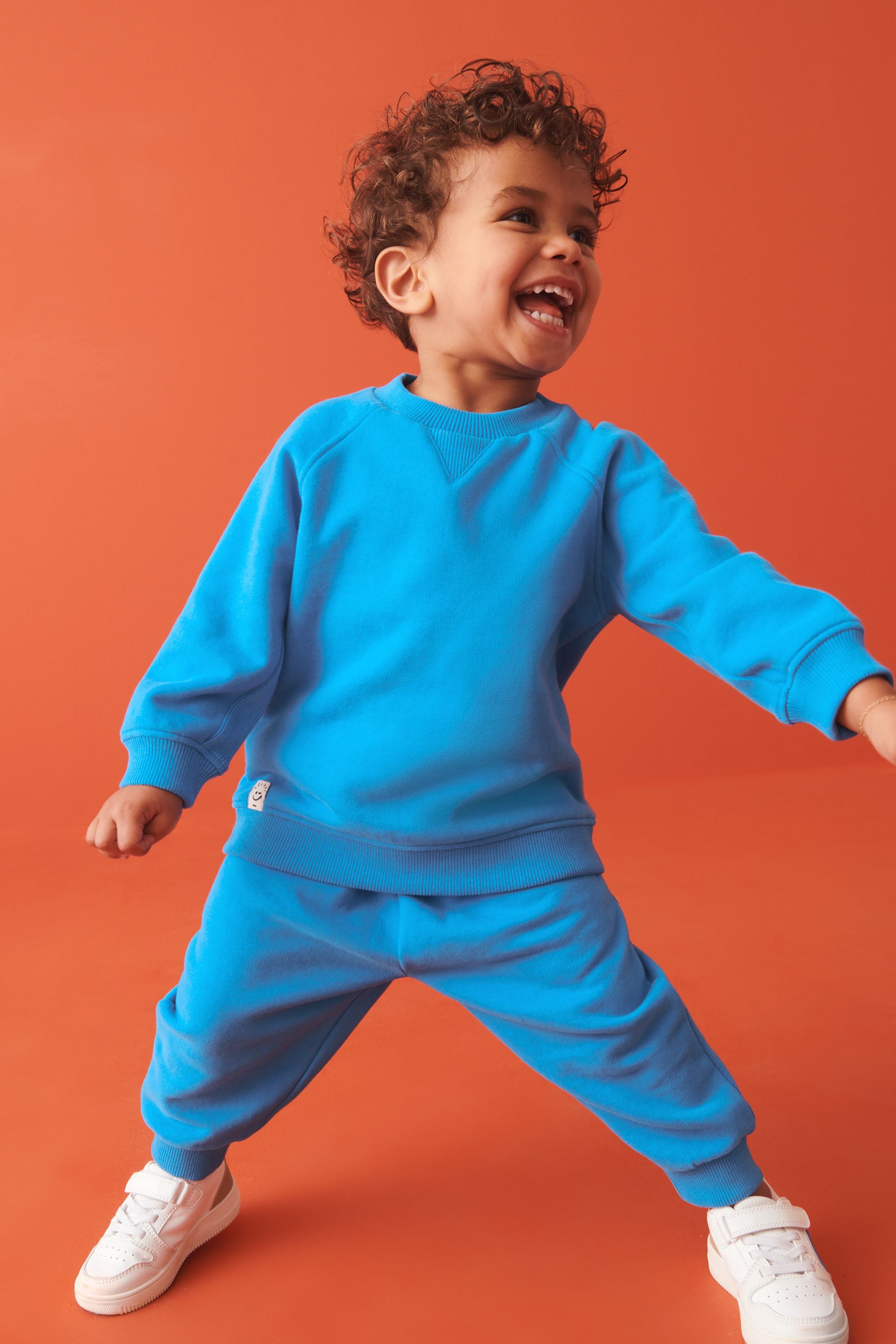 Cobalt Blue Sweatshirt and Joggers Oversized Soft Touch Jersey (3mths-7yrs)