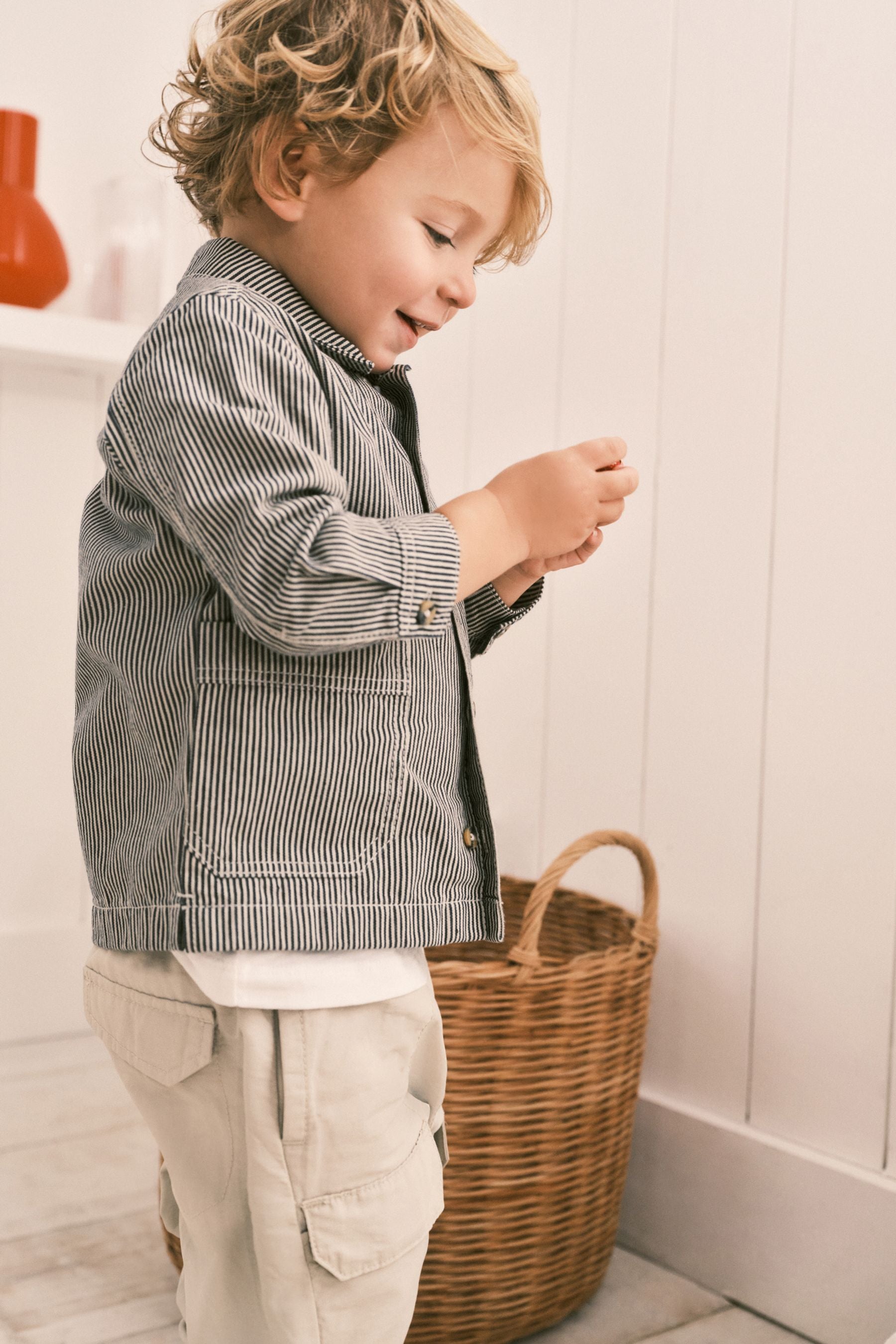 Stripe Shacket (3mths-7yrs)