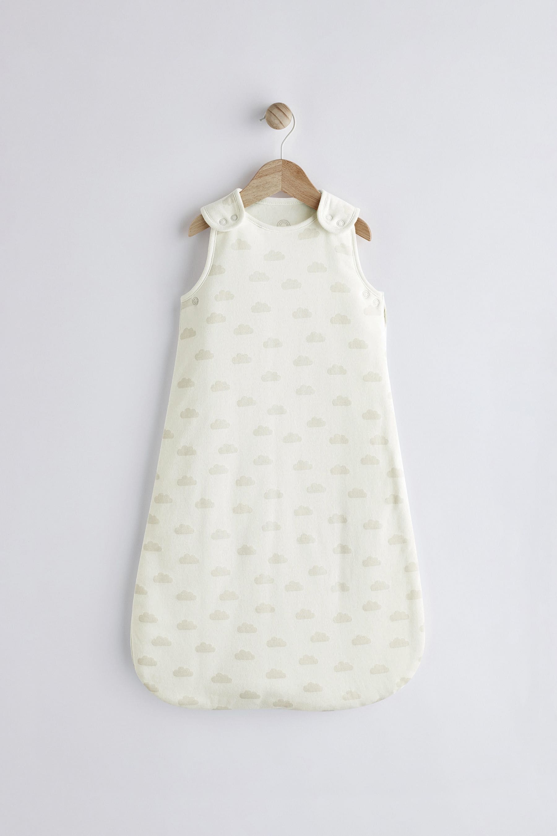 Grey Cloud 2.5 Tog Baby 100% Cotton Sleep Bag