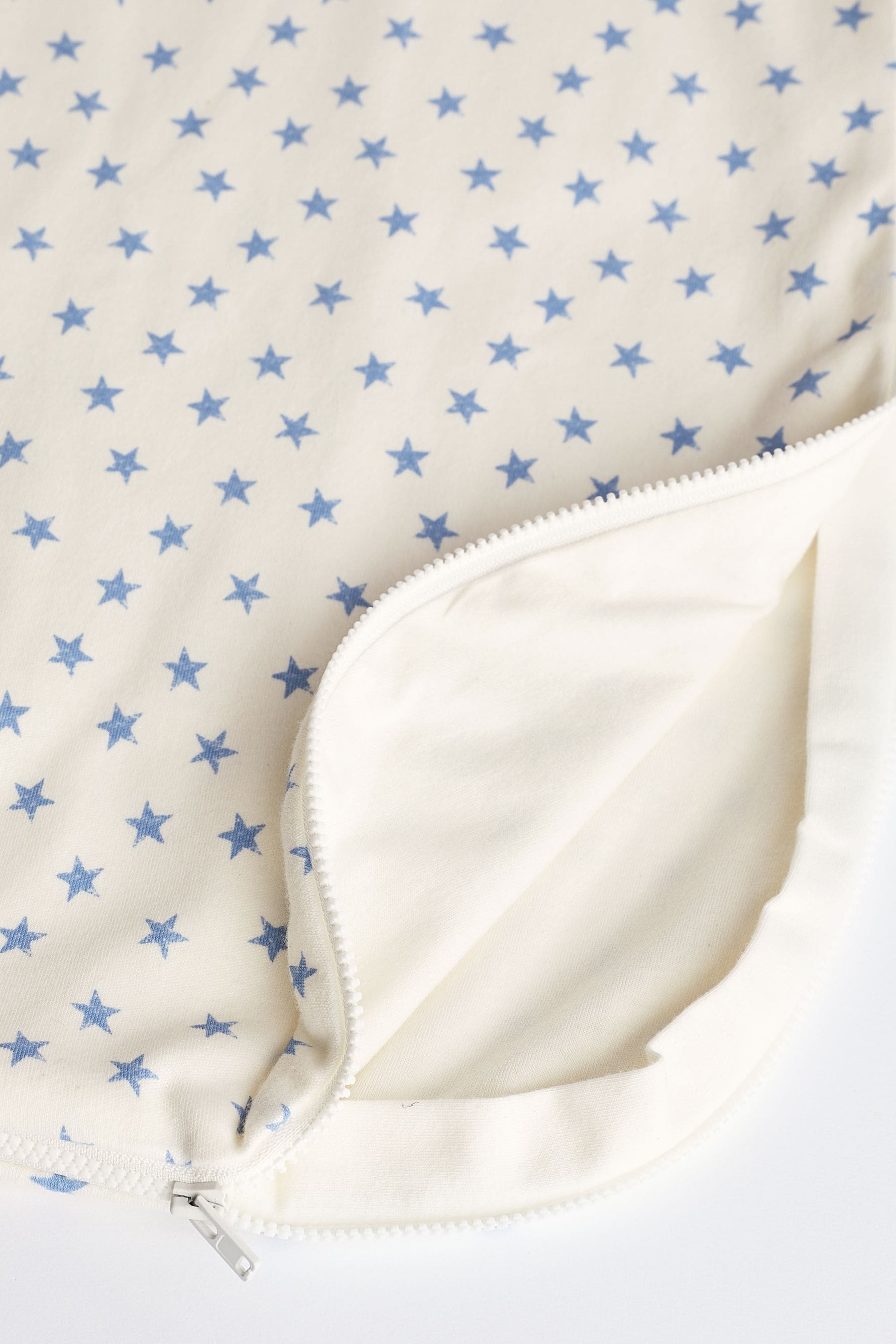 Blue Mini Star 1 Tog  Baby 100% Cotton Sleep Bag